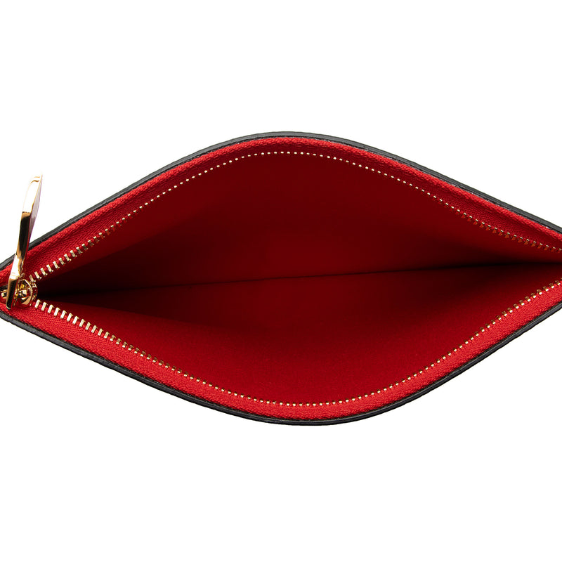 Christian Louboutin Leather Pochette (SHF-OuS1BI)