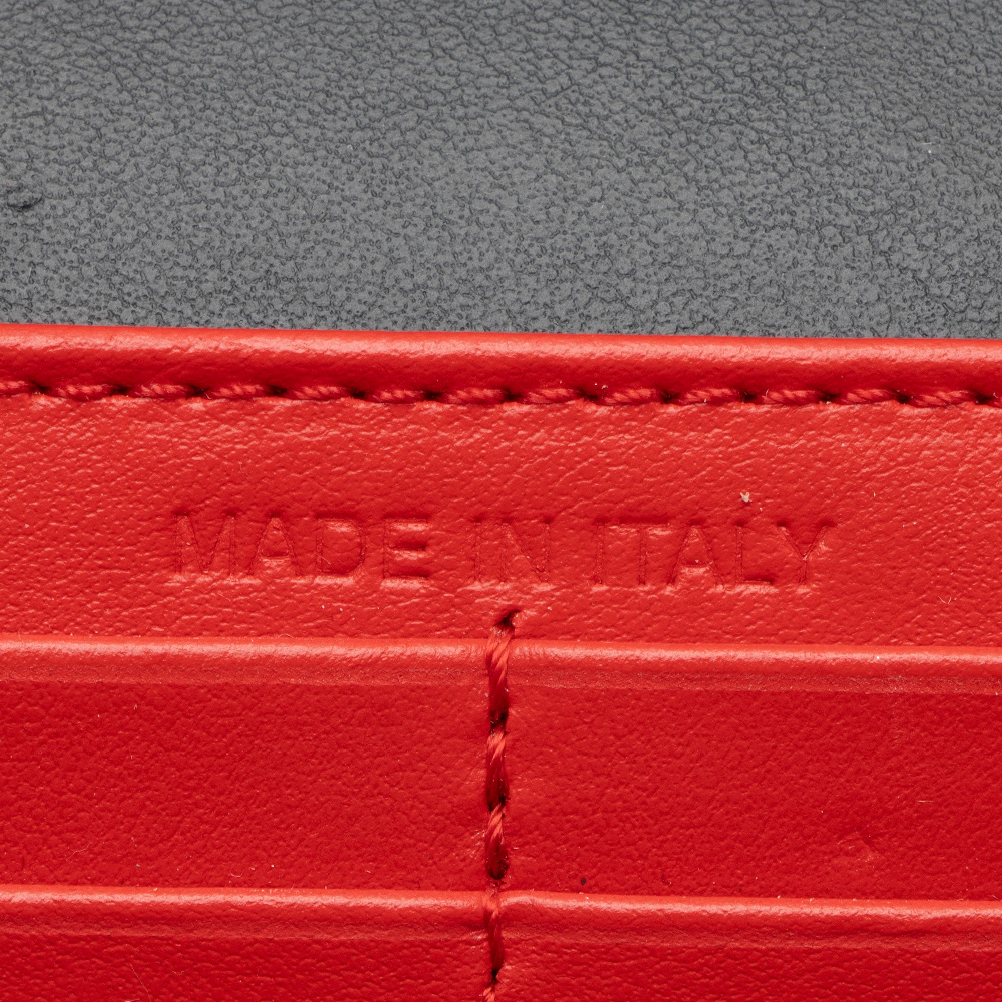 Christian Louboutin Leather Spiked Empire Paloma Wallet on Chain