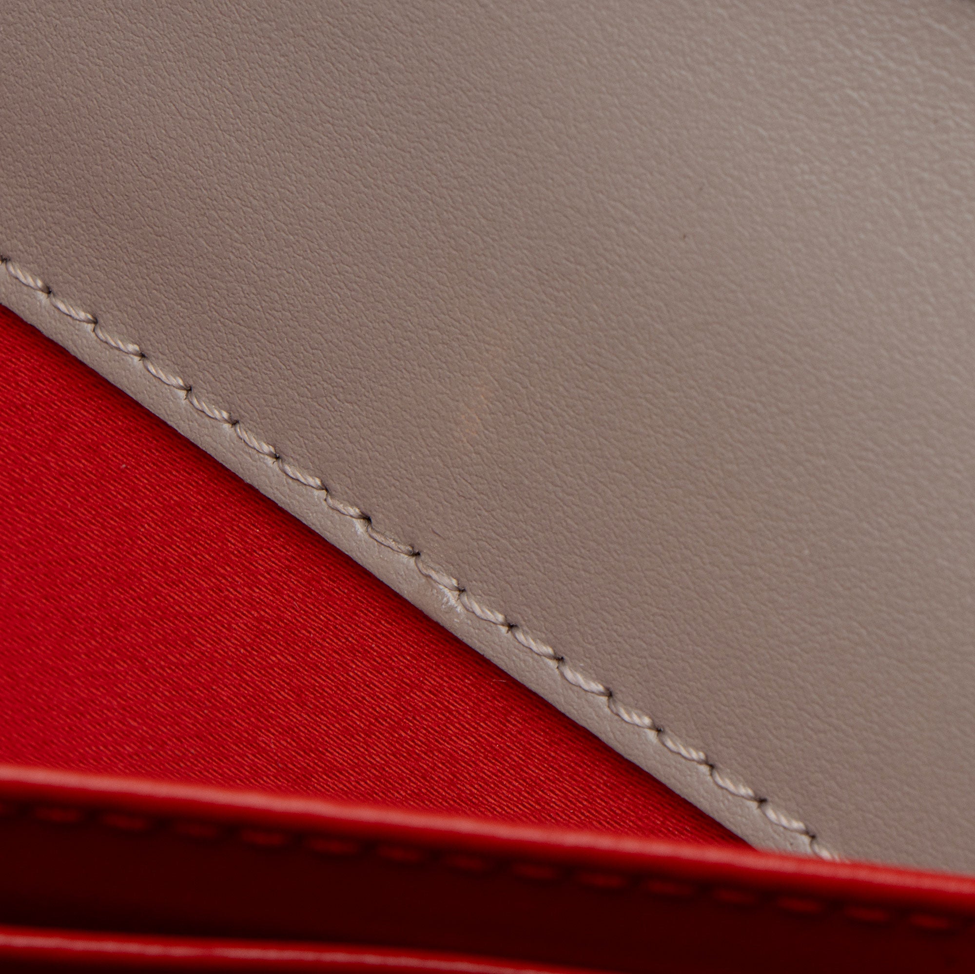 Christian Louboutin Leather Spiked Loubinthesky Paloma Clutch