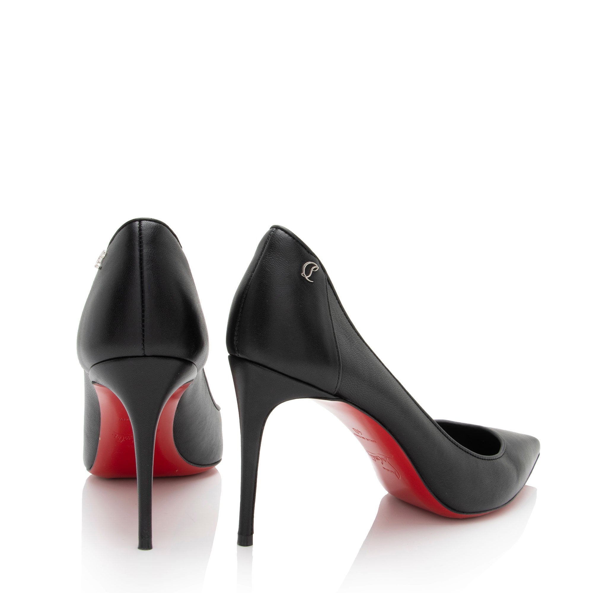 Christian Louboutin Leather Sporty Kate Pumps - Size 10 / 40 (SHF-kryG