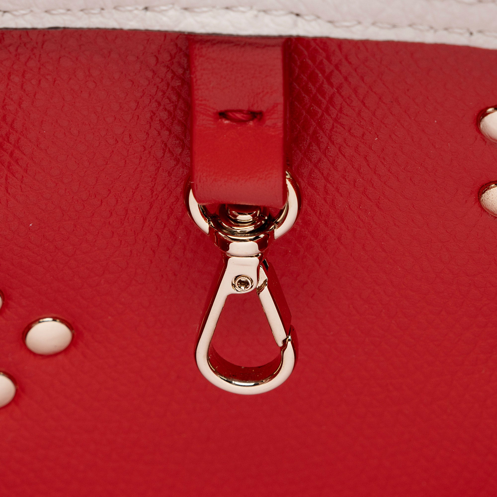 Christian Louboutin Leather Spiked Empire Cabata Mini Tote (SHF-NfPK9r)