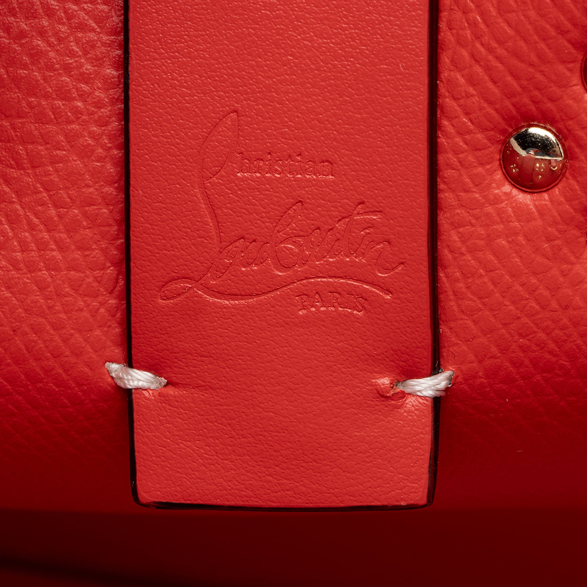 Christian Louboutin Leather Spiked Empire Cabata Mini Tote (SHF-NfPK9r)