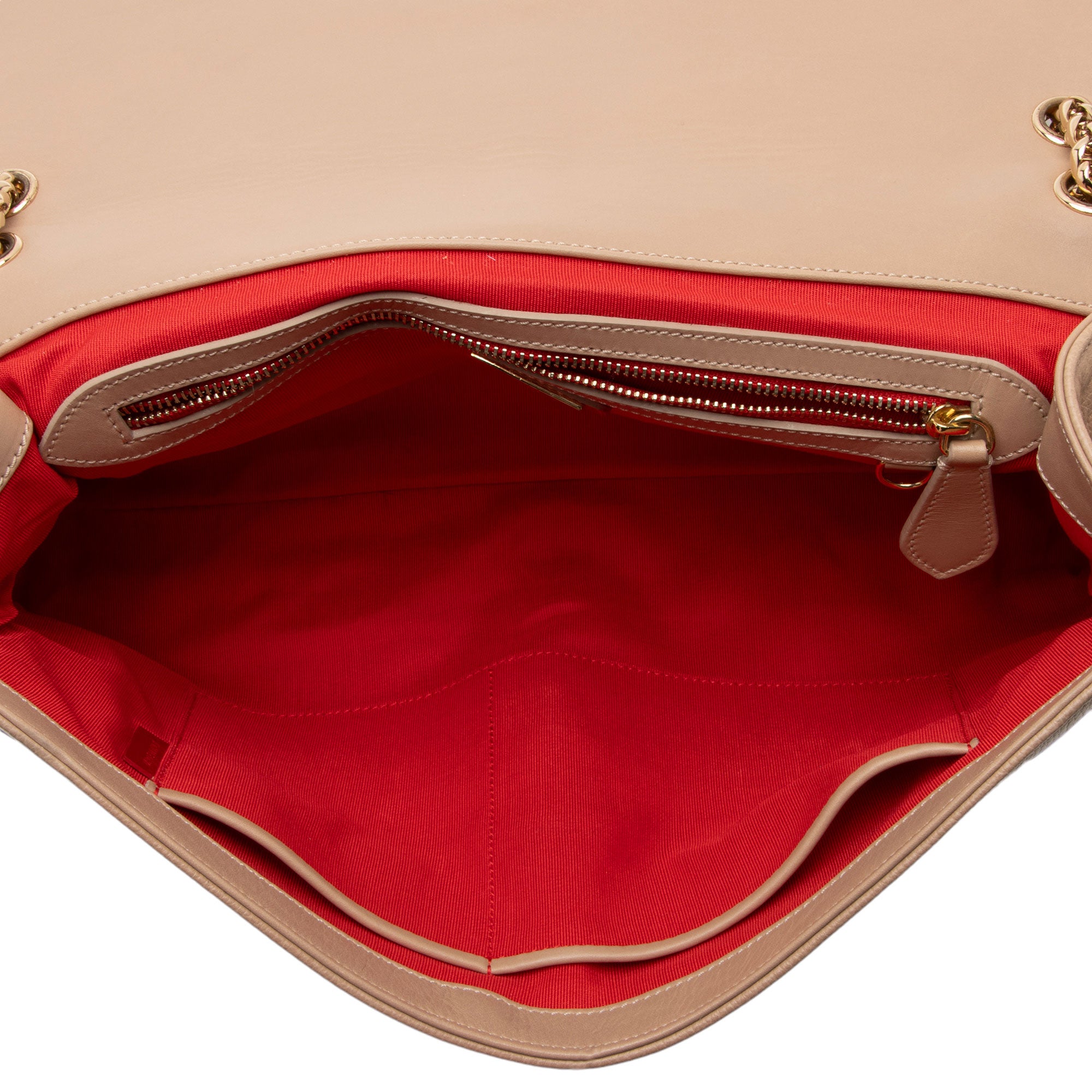Christian Louboutin Leather Sweet Charity Medium Shoulder Bag (SHF-NezSLu)