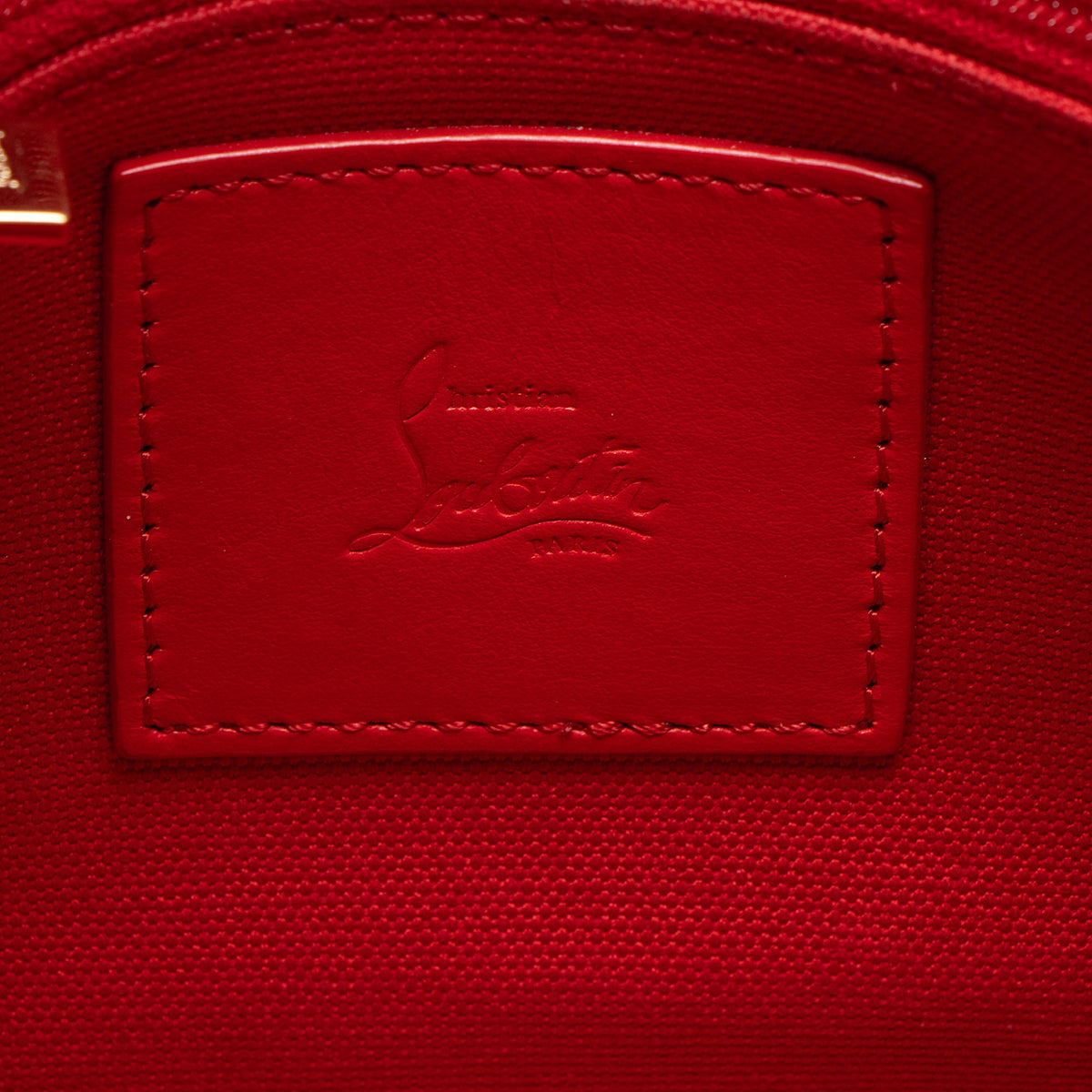 Christian Louboutin Logo Canvas By My Side Mini Tote