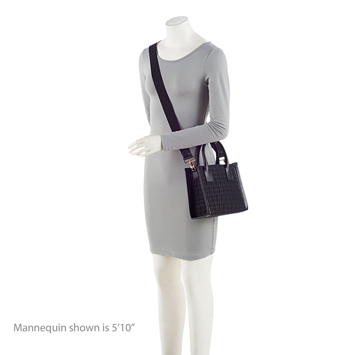 Christian Louboutin Logo Canvas By My Side Mini Tote
