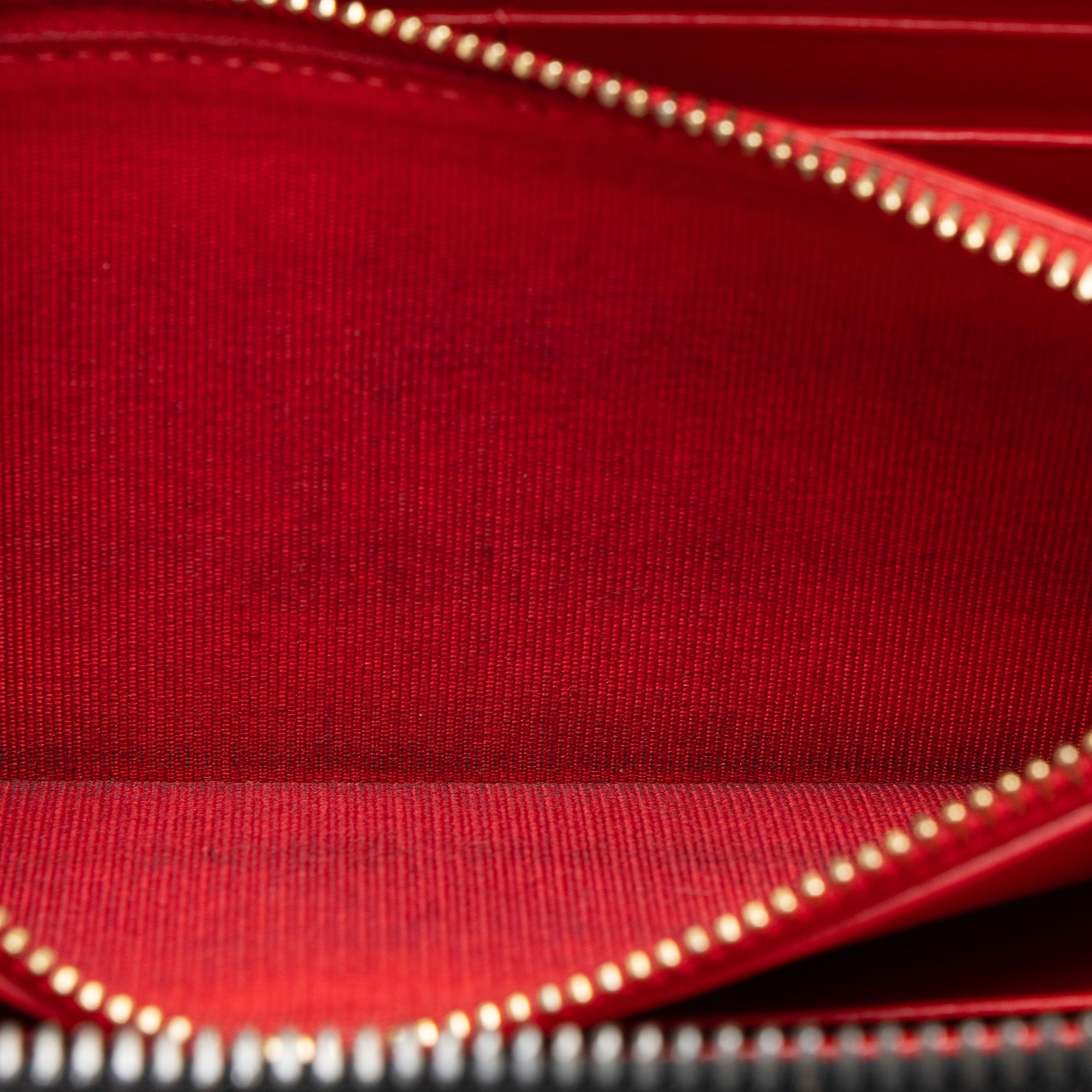 Christian Louboutin Metallic Leather Spiked Panettone Wallet