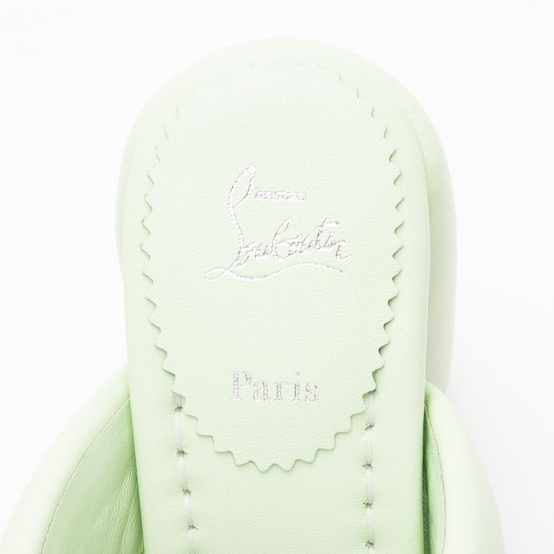 Christian Louboutin Nappa Inflama Sab 85mm Sandals - Size 7 / 37 (SHF-q24Qby)