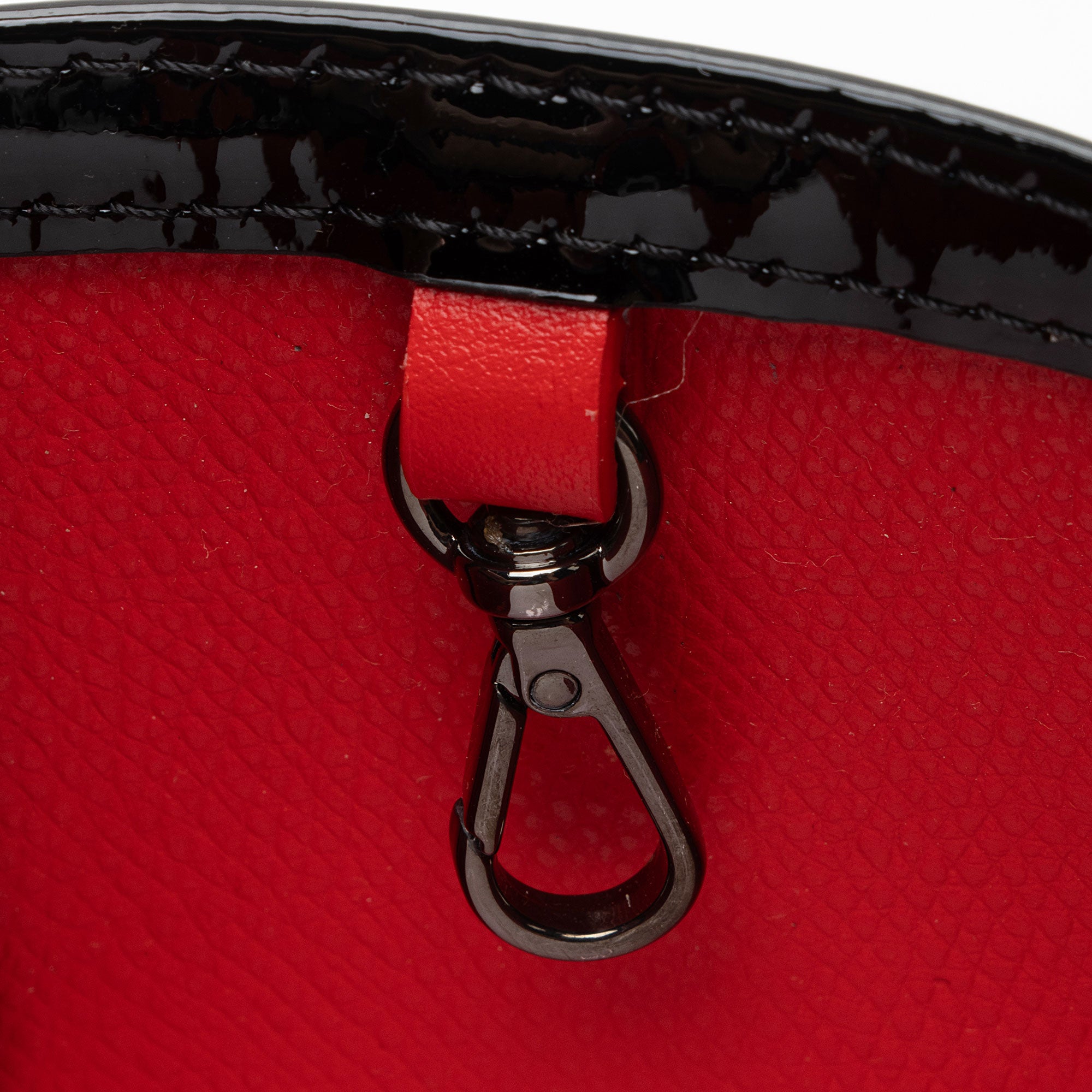 Christian Louboutin Patent Leather Cabata Mini Tote (SHF-JPmRvx)