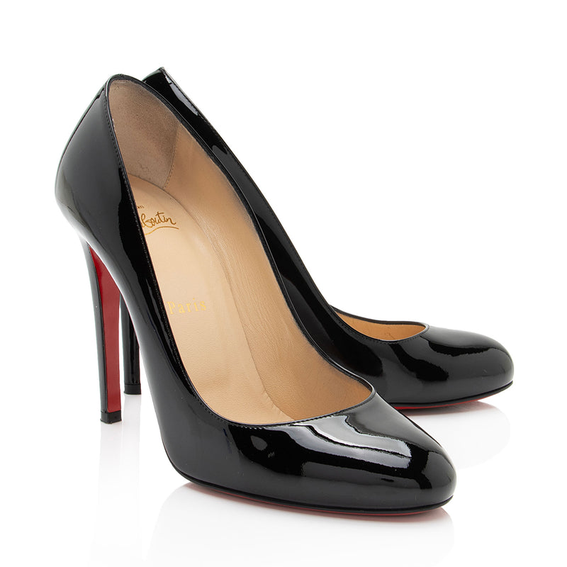 Christian Louboutin Patent Leather Fifille 100mm Pumps - Size 9 / 39 (SHF-9zLwmv)