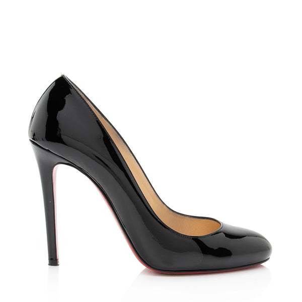 Christian Louboutin Patent Leather Fifille 100mm Pumps - Size 9 / 39 (SHF-9zLwmv)