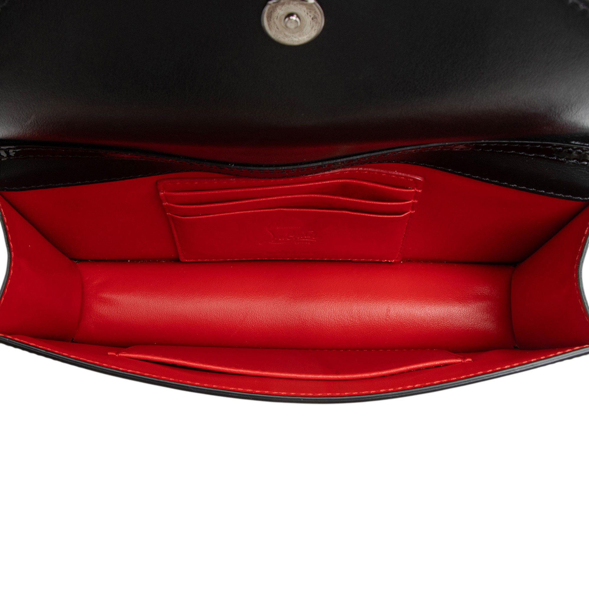 Christian Louboutin Patent Leather Loubi54 Clutch