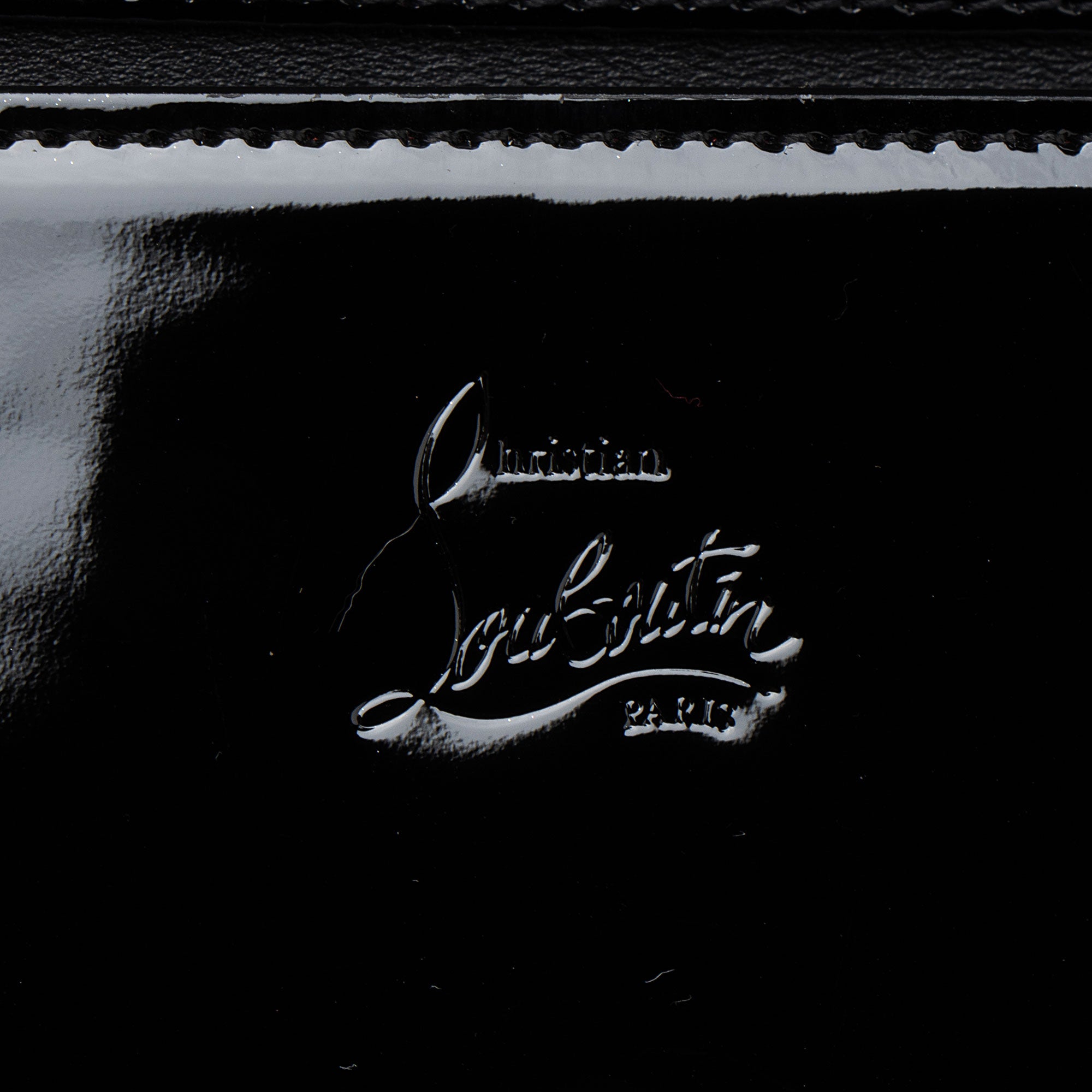 Christian Louboutin Patent Leather Loubi54 Clutch
