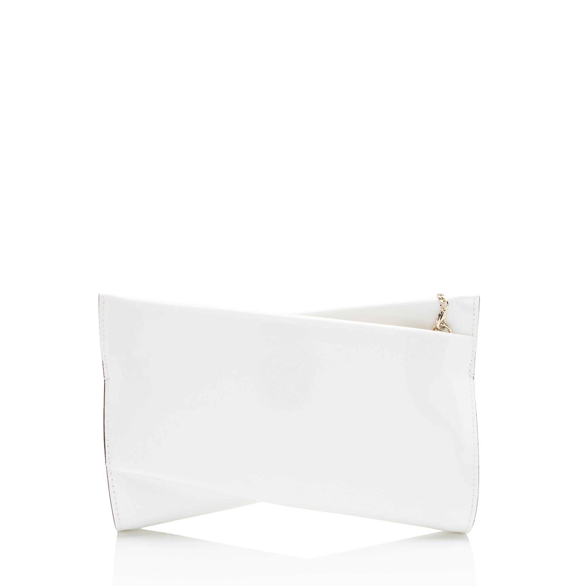 Christian Louboutin Patent Leather Loubitwist Clutch