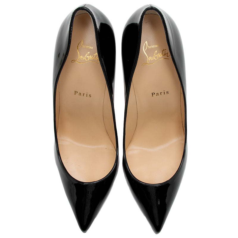 Christian Louboutin Patent Leather Pigalle Follies 100 Pumps - Size 10 / 40 (SHF-m7KBOe)