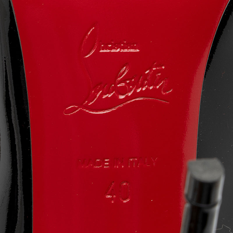 Christian Louboutin Patent Leather Pigalle Follies 100 Pumps - Size 10 / 40 (SHF-m7KBOe)