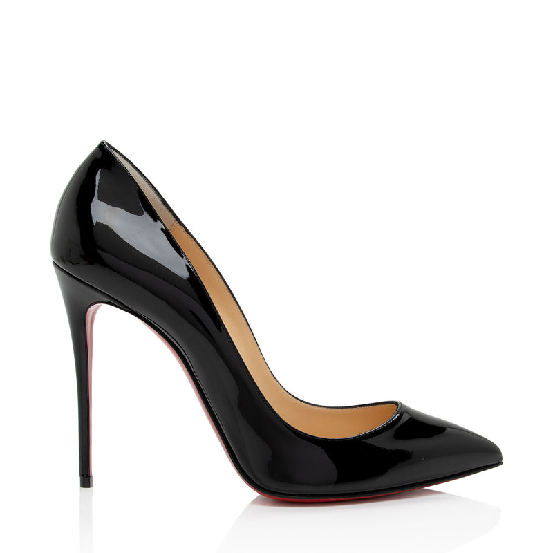 Christian Louboutin Patent Leather Pigalle Follies 100 Pumps - Size 10 / 40 (SHF-m7KBOe)