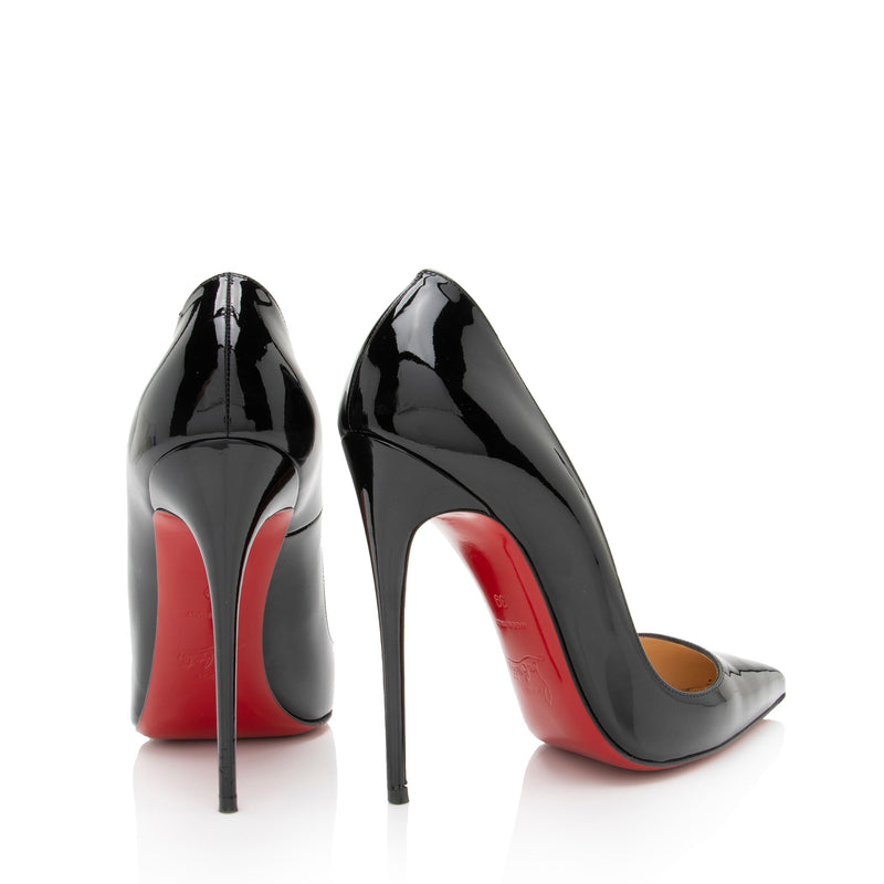 Christian Louboutin Patent Leather Pigalle Follies 100 Pumps - Size 9 / 39 (SHF-kJvvrt)