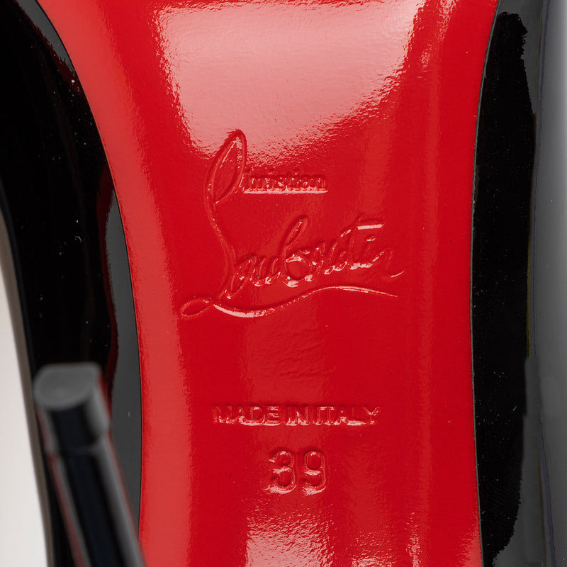 Christian Louboutin Patent Leather Pigalle Follies 100 Pumps - Size 9 / 39 (SHF-PrzB9G)