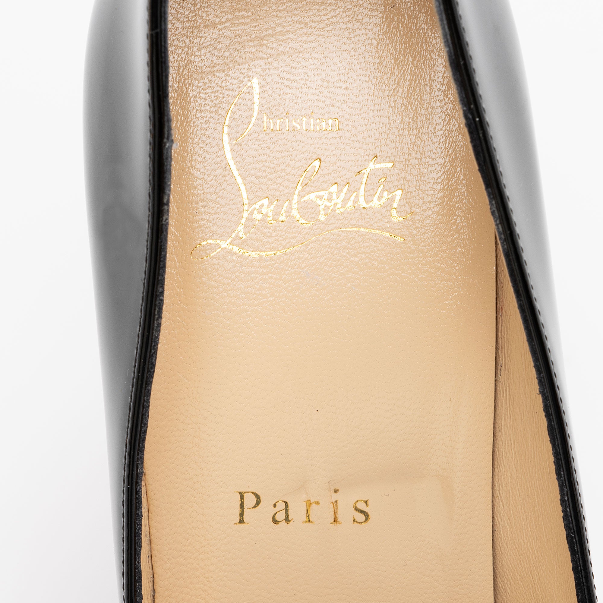 Christian Louboutin Patent Leather Pigalle Follies 100 Pumps - Size 9 / 39 (SHF-PrzB9G)