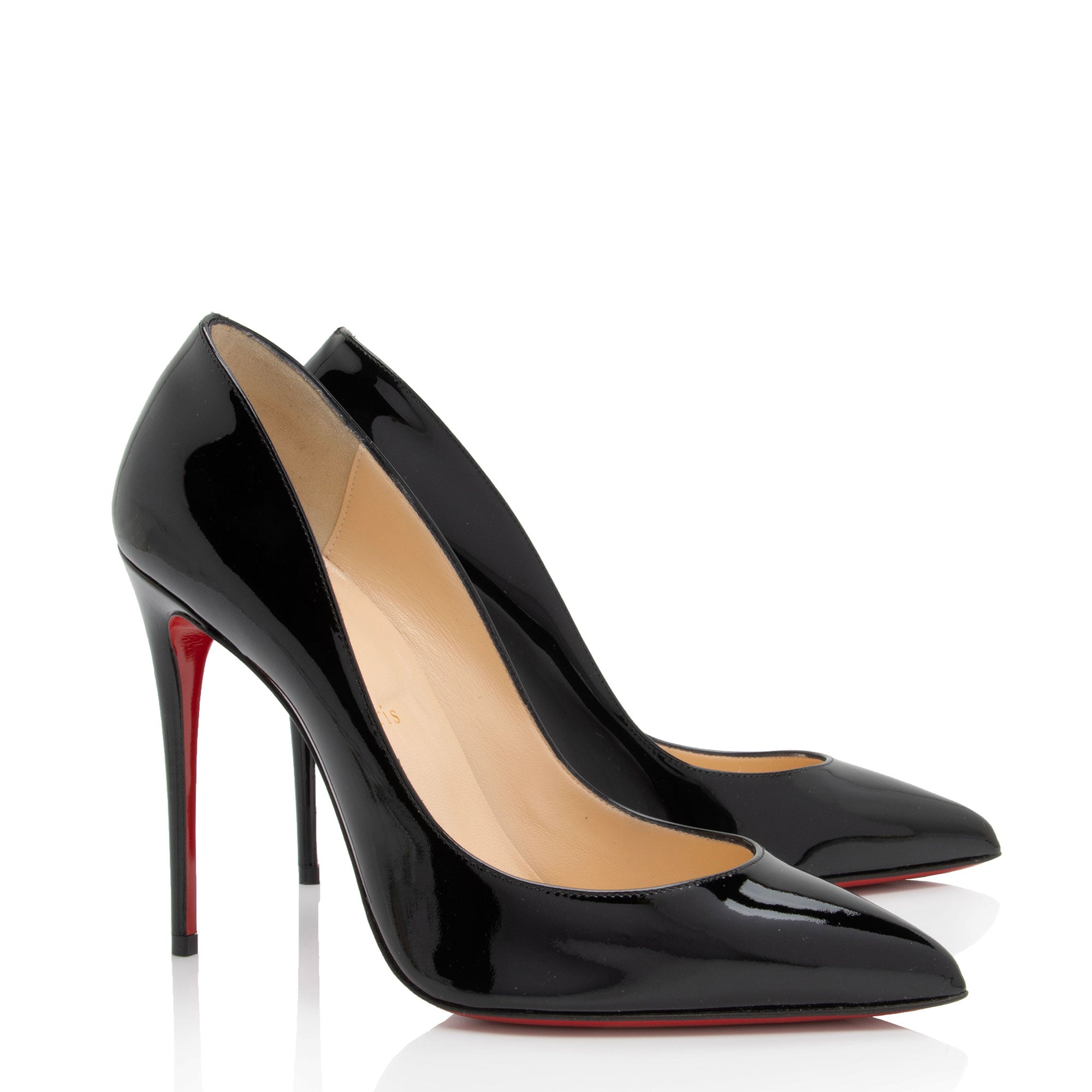 Christian Louboutin Patent Leather Pigalle Follies 100 Pumps - Size 9 / 39 (SHF-PrzB9G)