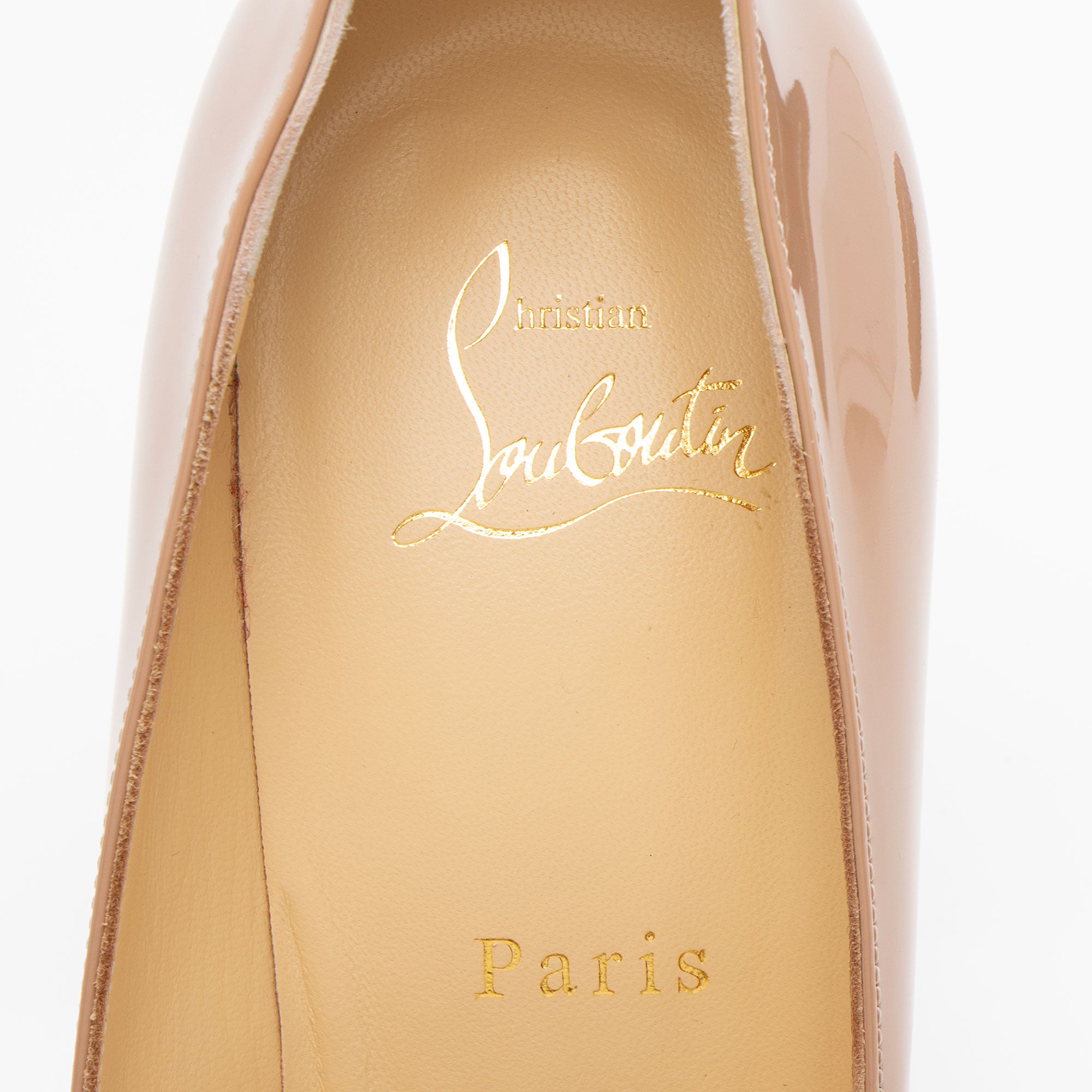 Christian Louboutin Patent Leather Pigalle Follies 100 Pumps - Size 9 / 39 (SHF-XVk6jY)