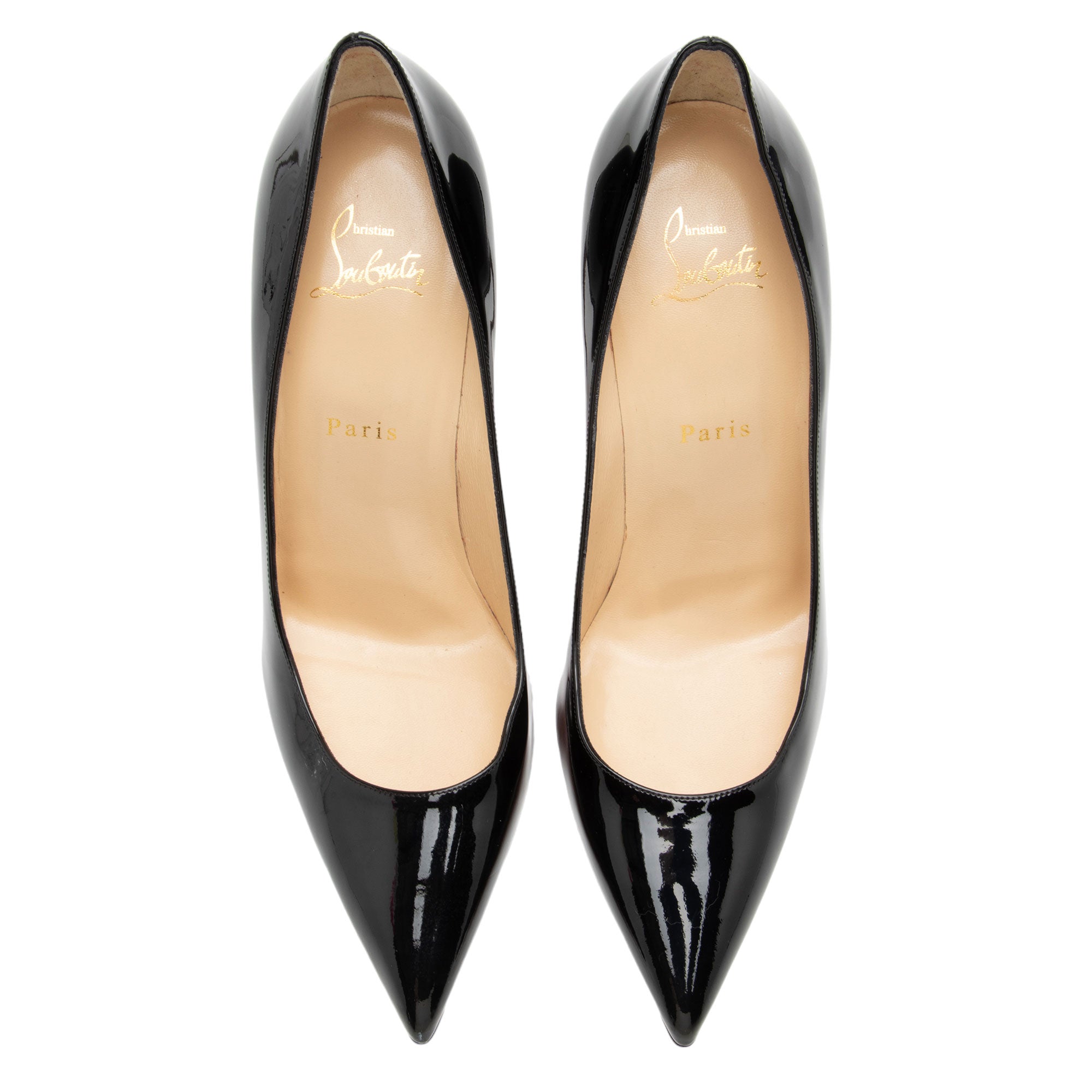 Christian Louboutin Patent Leather So Kate Pumps - Size 10 / 40 (SHF-OVZrmN)