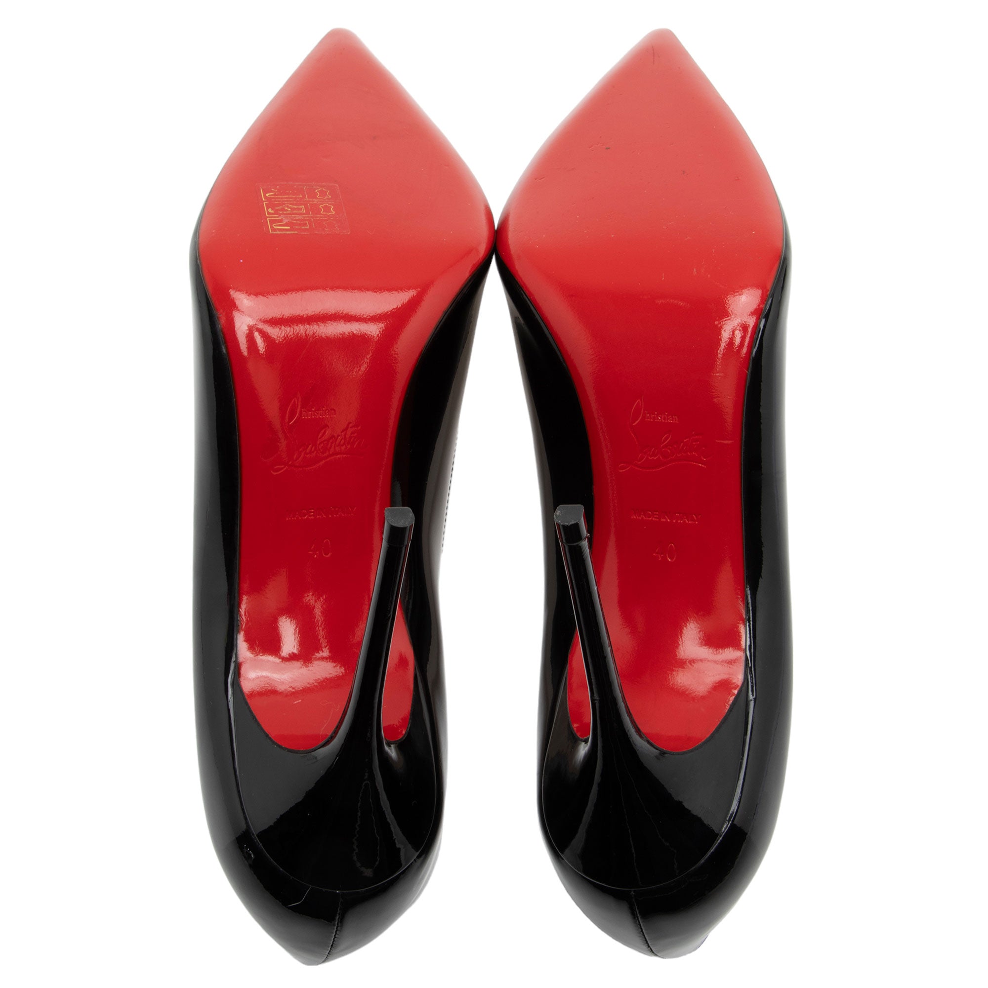 Christian Louboutin Patent Leather So Kate Pumps - Size 10 / 40 (SHF-OVZrmN)