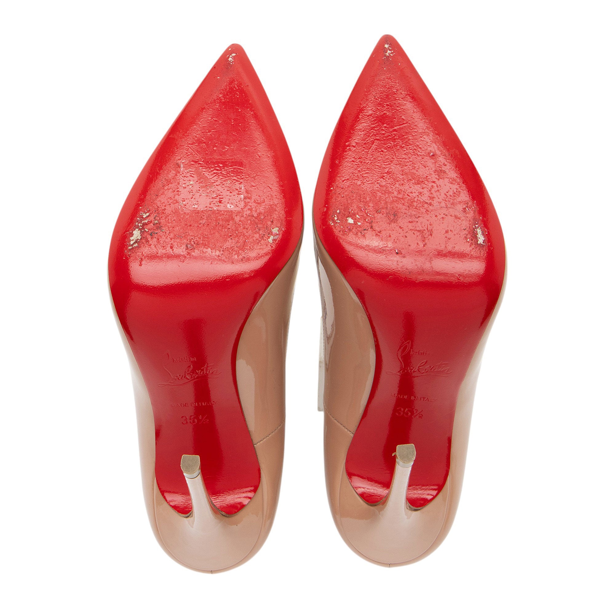 Christian Louboutin Patent Leather So Kate Pumps - Size 5.5 / 35.5