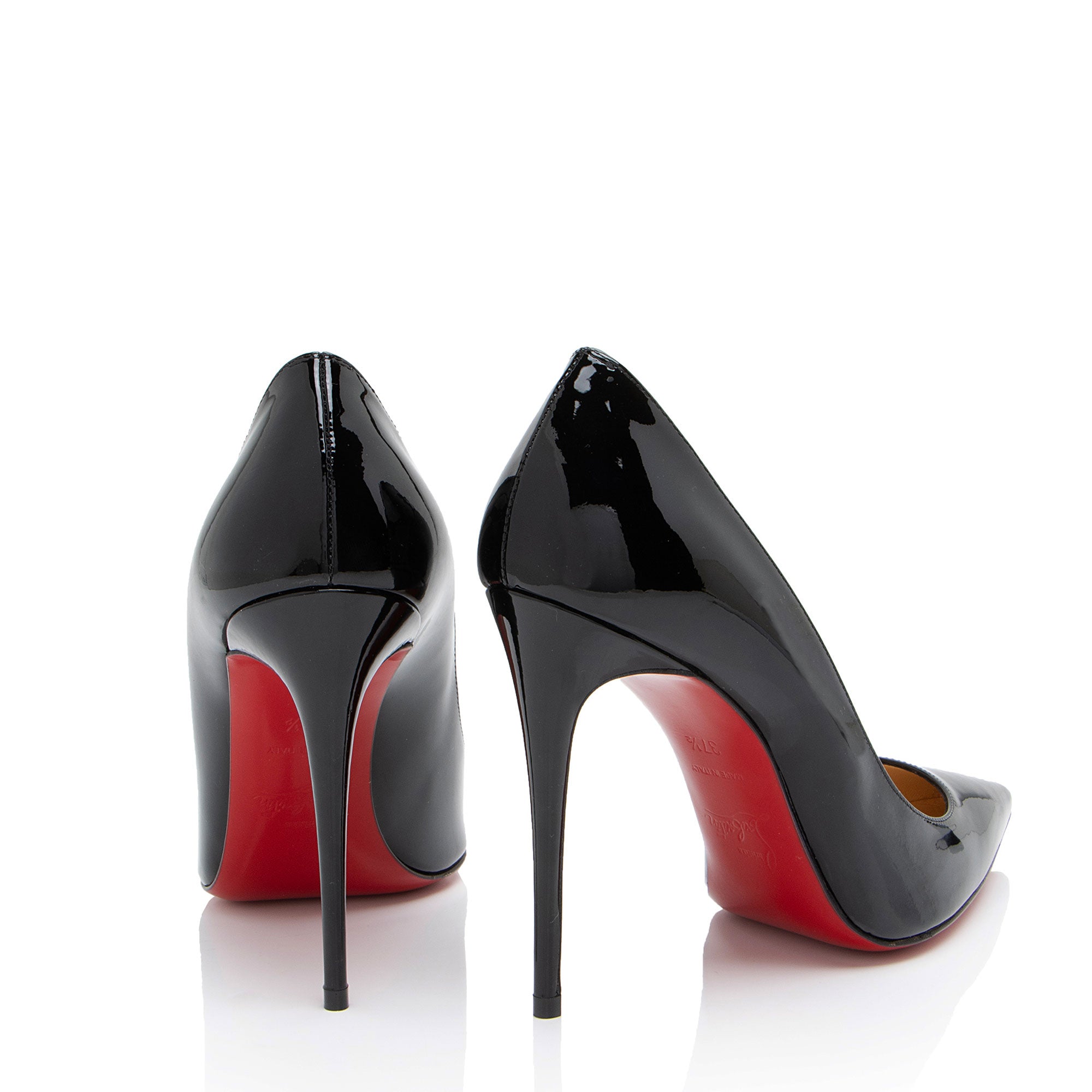 Christian Louboutin Patent Leather So Kate Pumps - Size 7.5 / 37.5