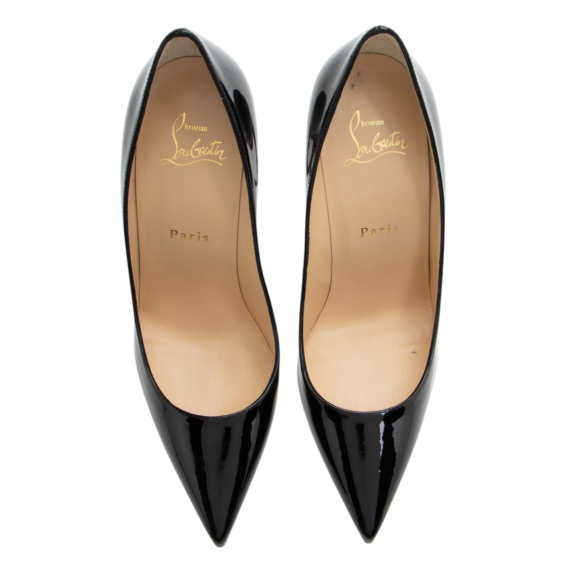 Christian Louboutin Patent Leather So Kate Pumps - Size 7.5 / 37.5