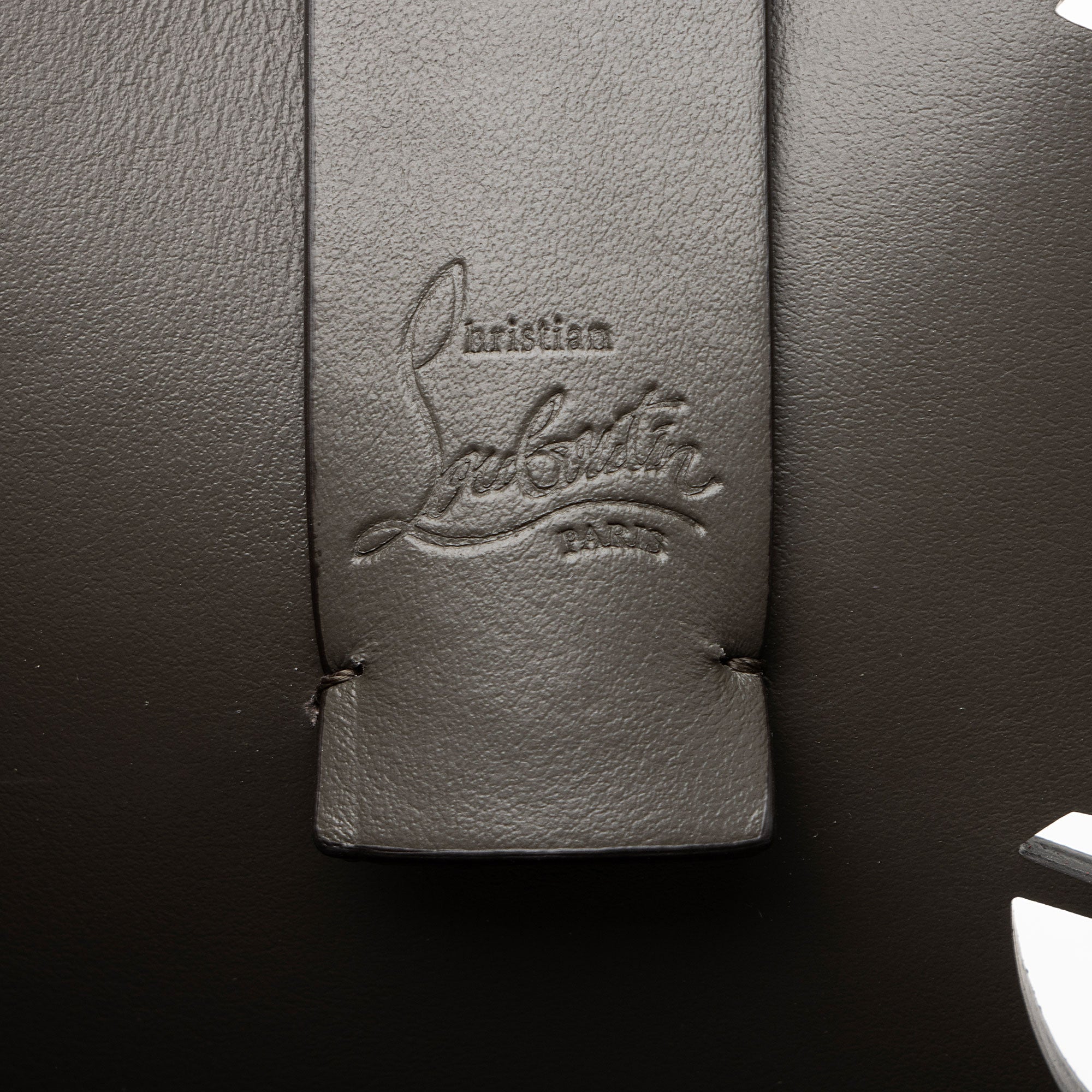 Christian Louboutin Perforated Leather Cabata Loubinthesky Small Tote (SHF-0wtC4x)