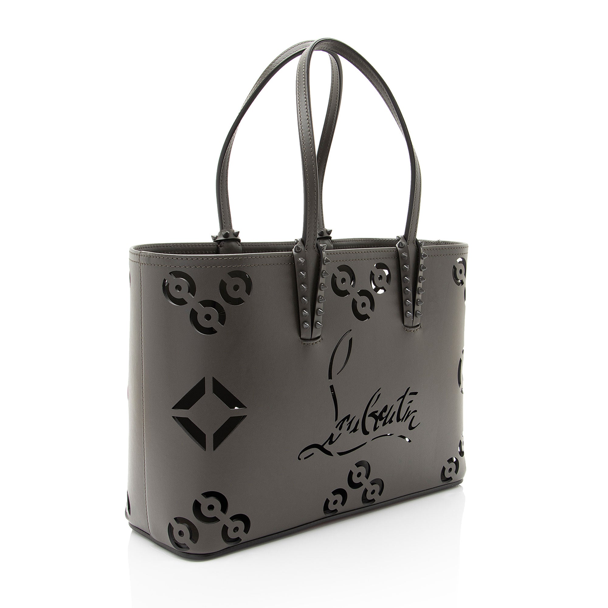 Christian Louboutin Perforated Leather Cabata Loubinthesky Small Tote (SHF-0wtC4x)