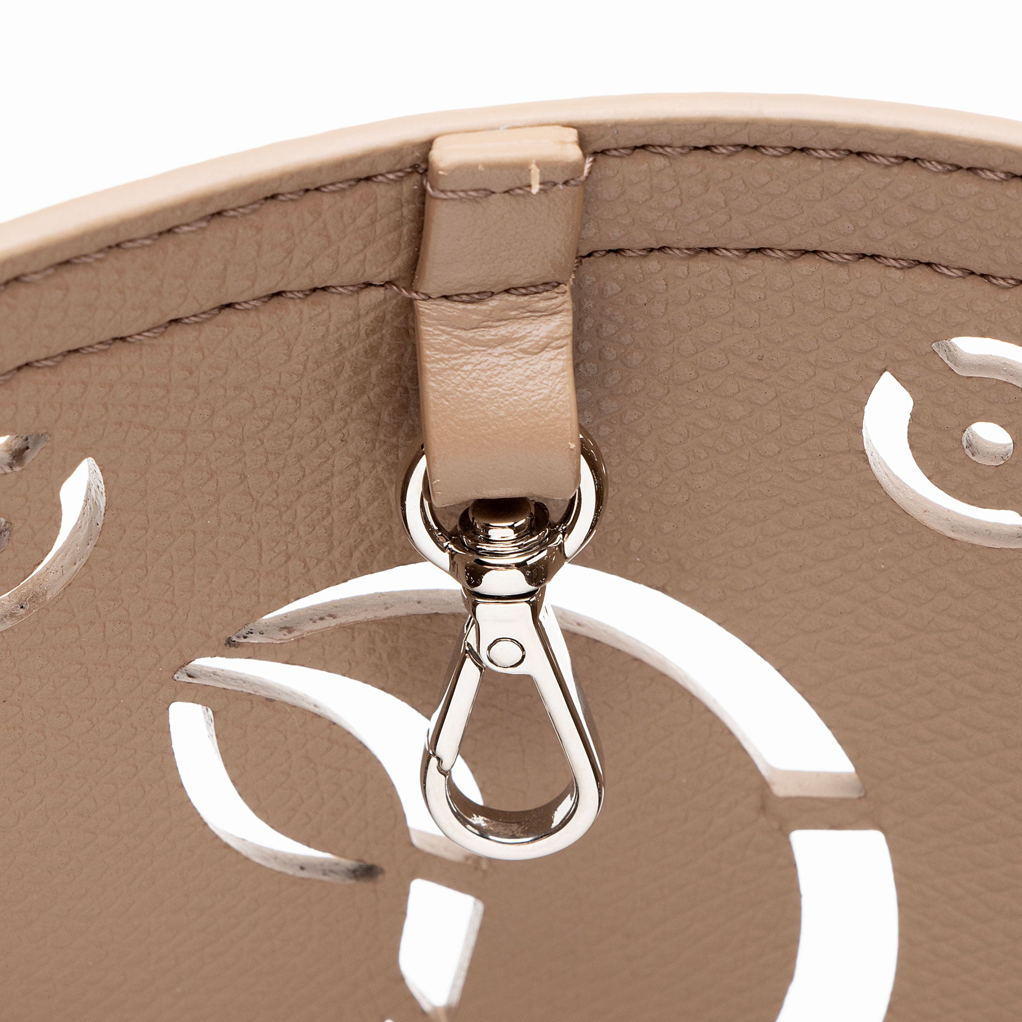 Christian Louboutin Perforated Leather Loubinthesky Cabarock Large Tote