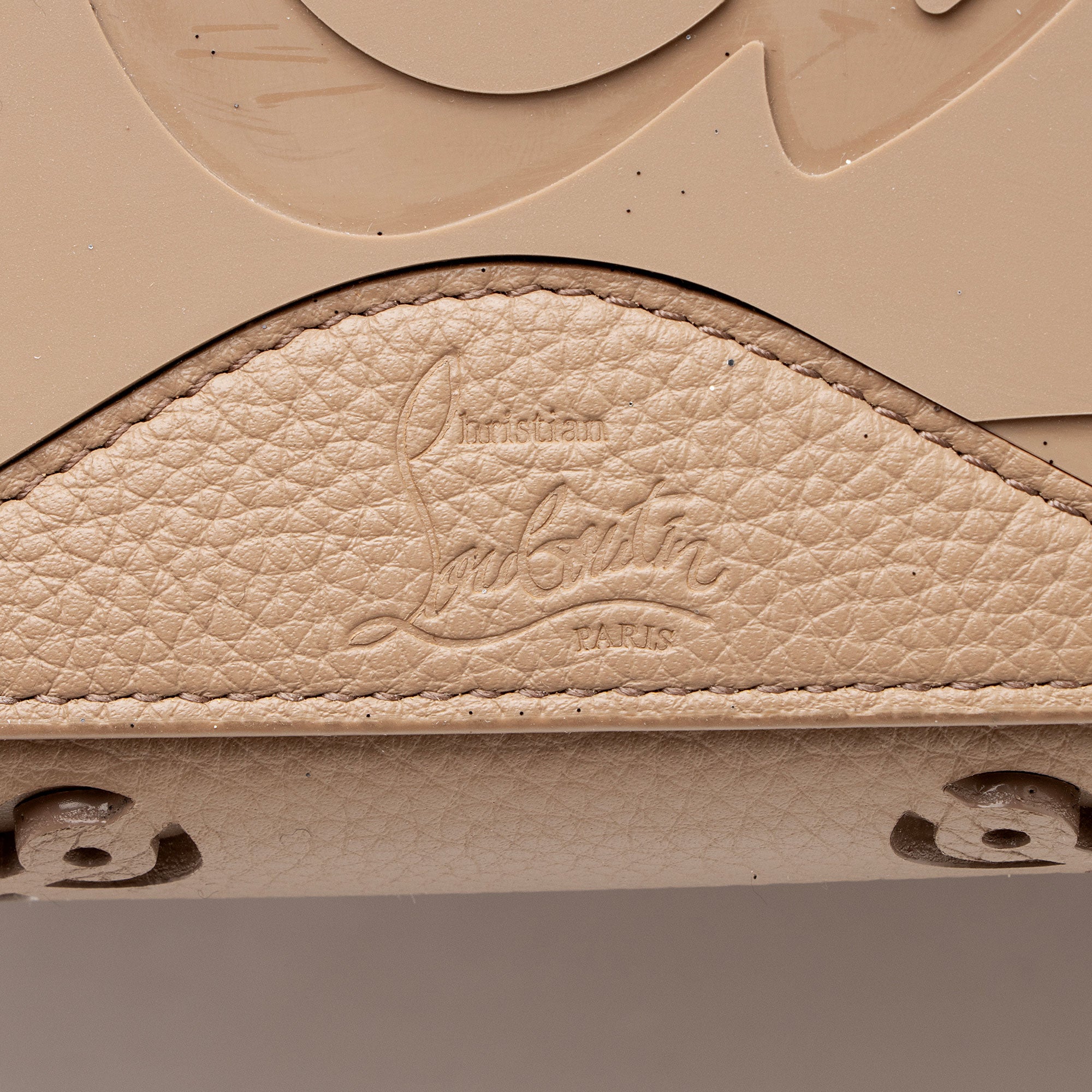 Christian Louboutin Perforated Leather Loubinthesky Cabarock Large Tote