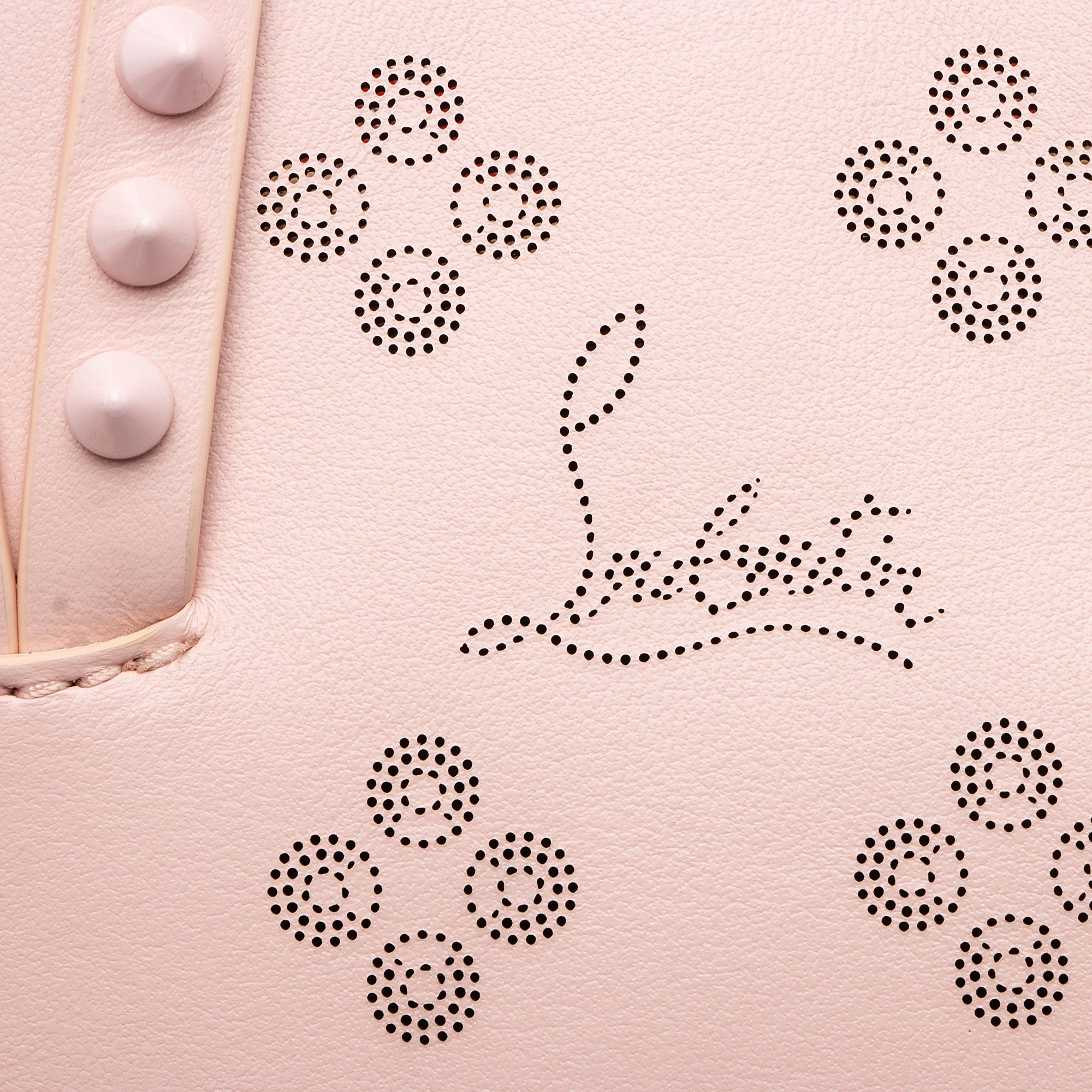 Christian Louboutin Perforated Leather Loubinthesky Cabata Nano Tote