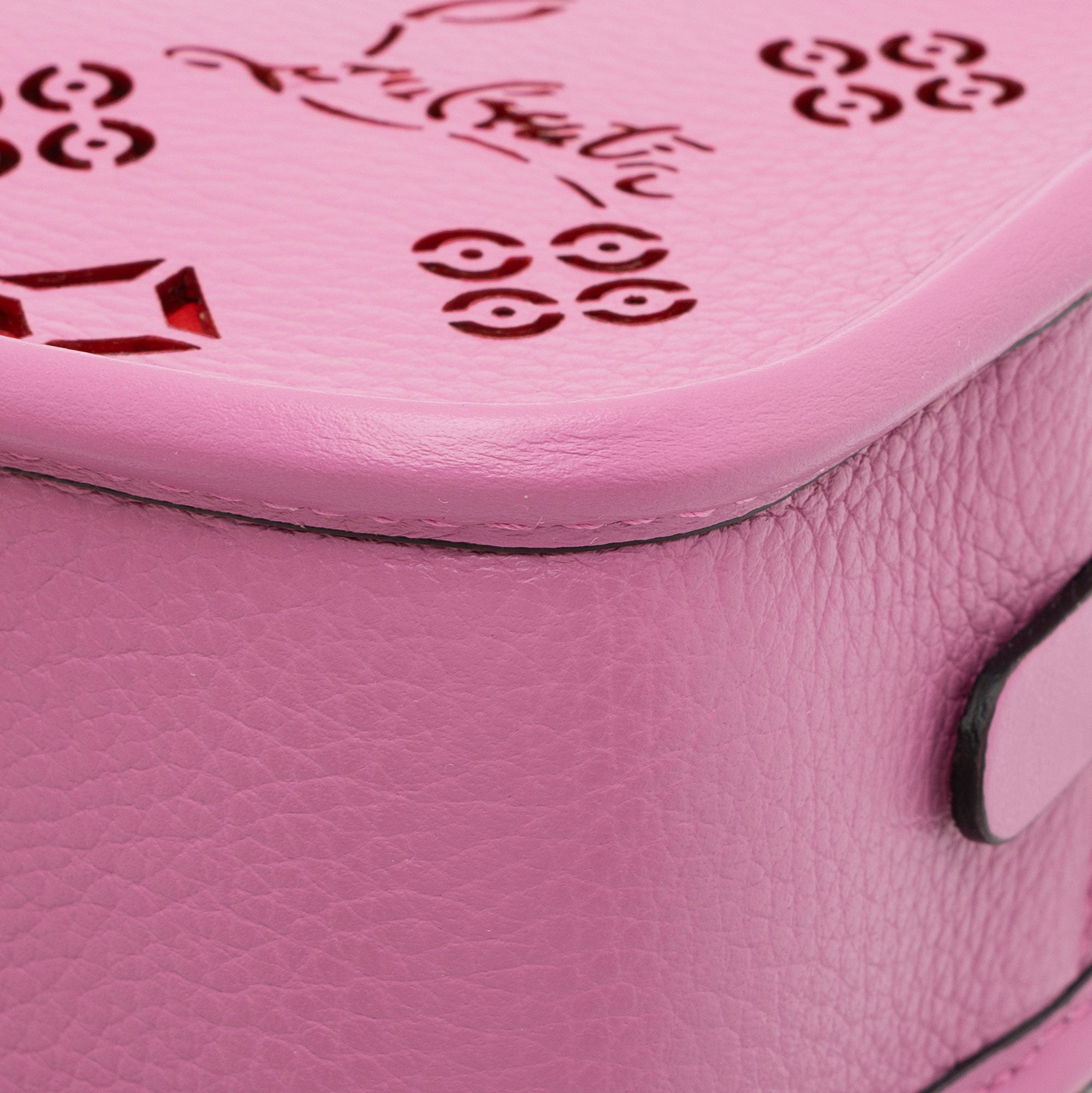 Christian Louboutin Perforated Leather Loubinthesky Small Camera Bag (SHF-6uslKv)