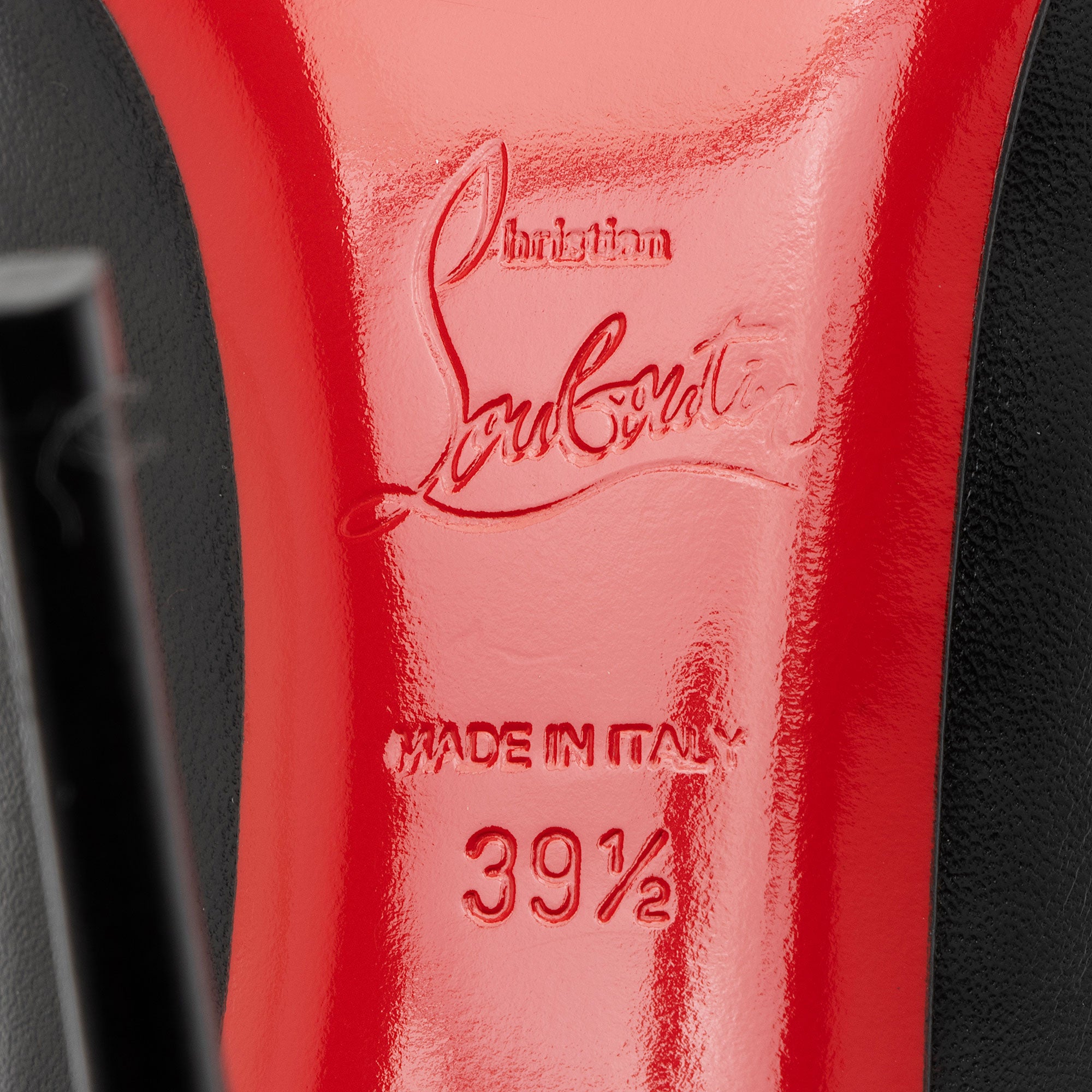 Christian Louboutin Shiny Nappa Pigalle Follies 100 Pumps - Size 9.5 / 39.5