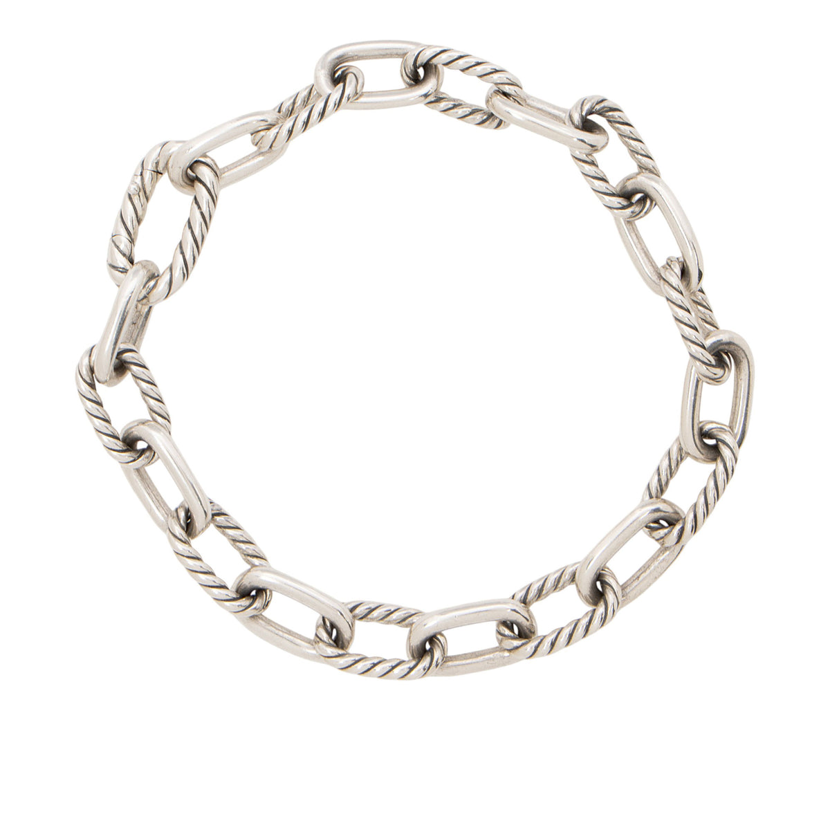 David Yurman Sterling Silver Madison 8.5mm Chain Bracelet
