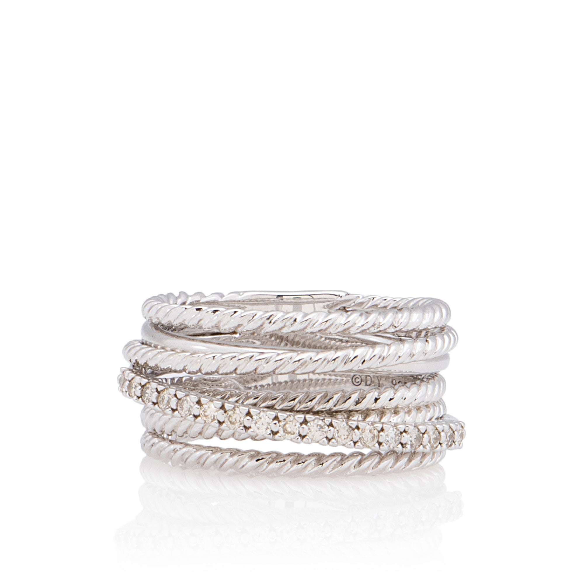 Yurman Jewelry David Yurman Crossover Wide Ring David Yurman