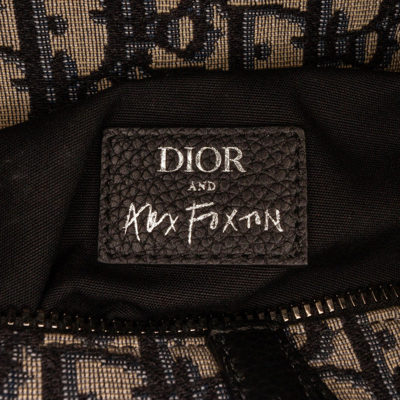 Dior Alex Foxton Oblique Saddle Crossbody Bag (SHG-9MRCrM)