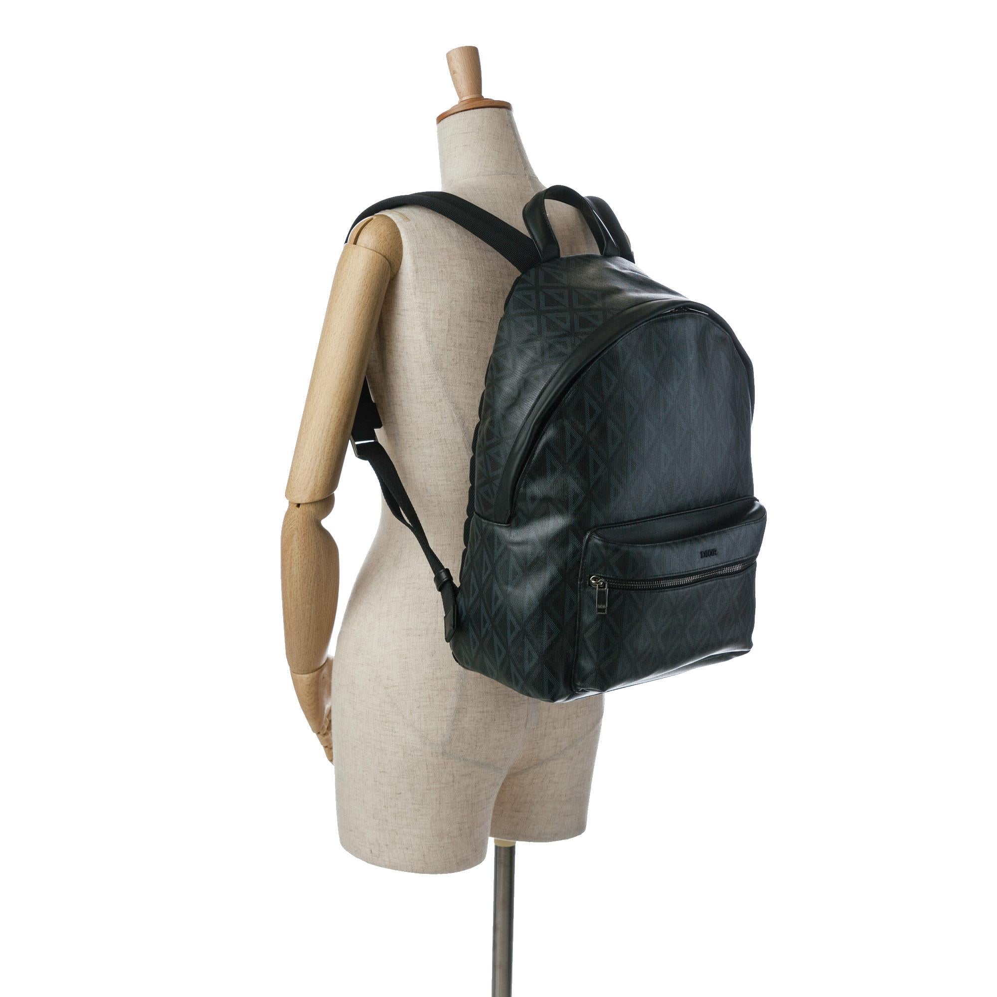 Dior CD Diamond Rider Zipped Backpack (SHG-z1B62d)