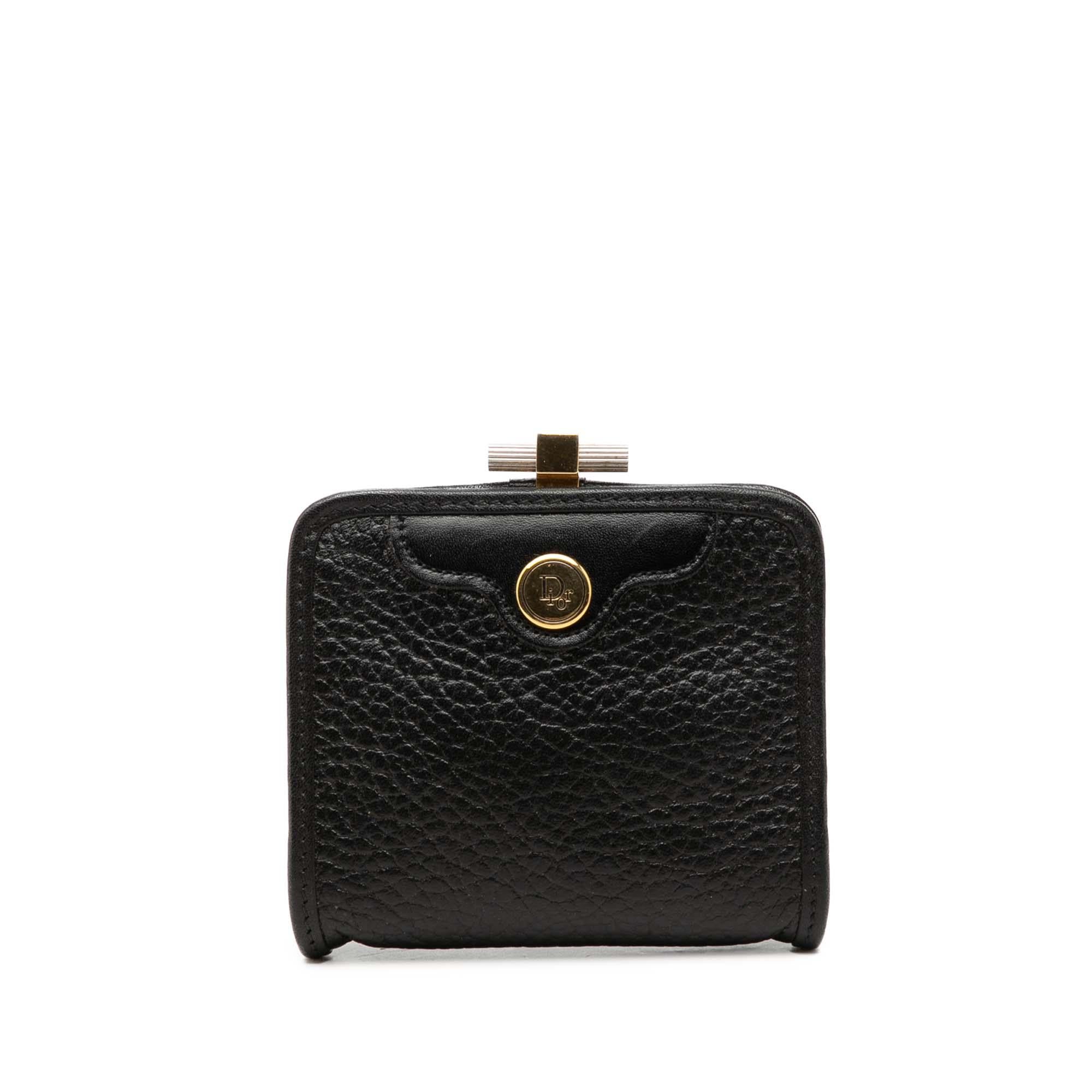 Dior Calfskin Clasp Coin Purse