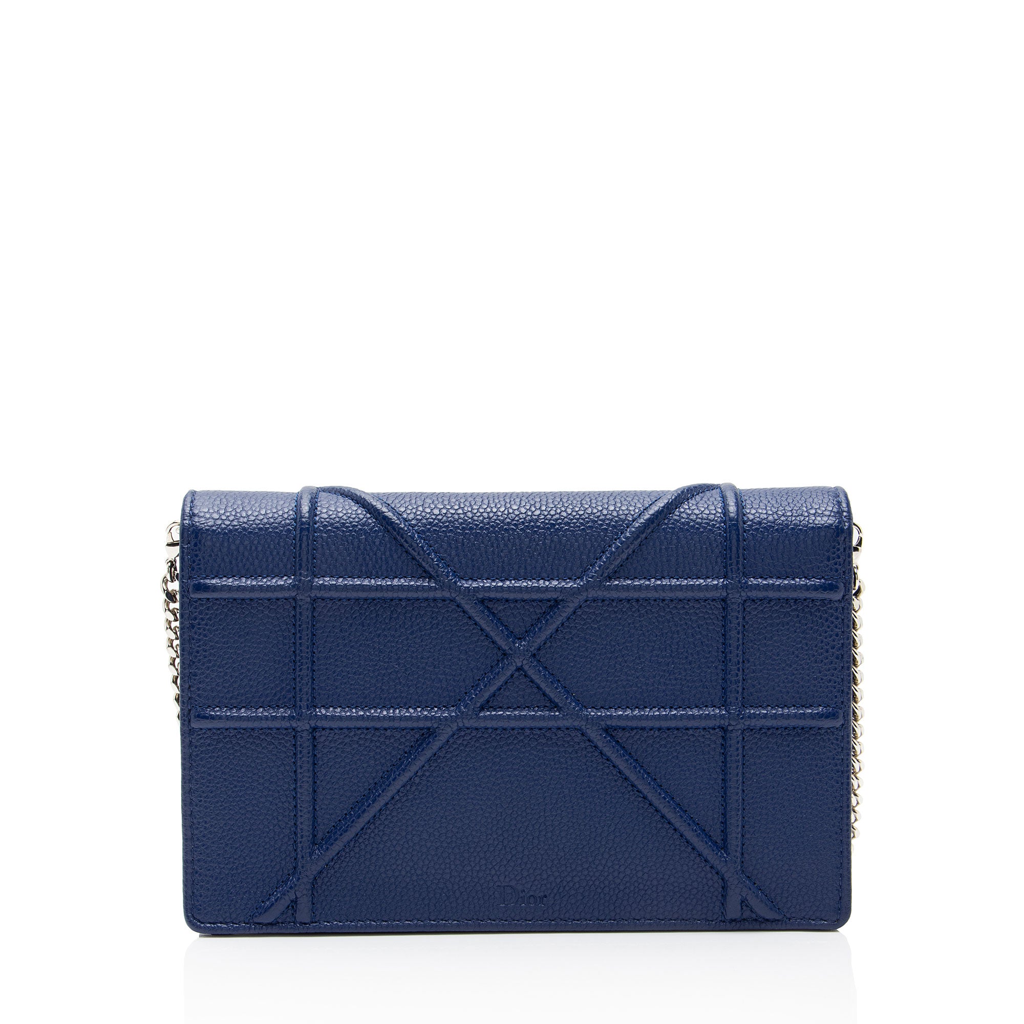 Dior Calfskin Diorama Wallet on Chain