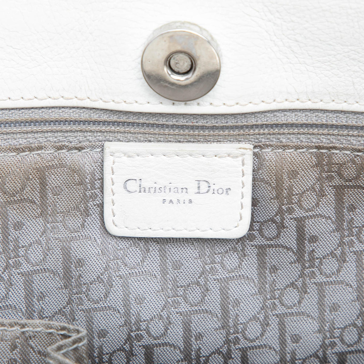 Dior Calfskin Flight Handbag