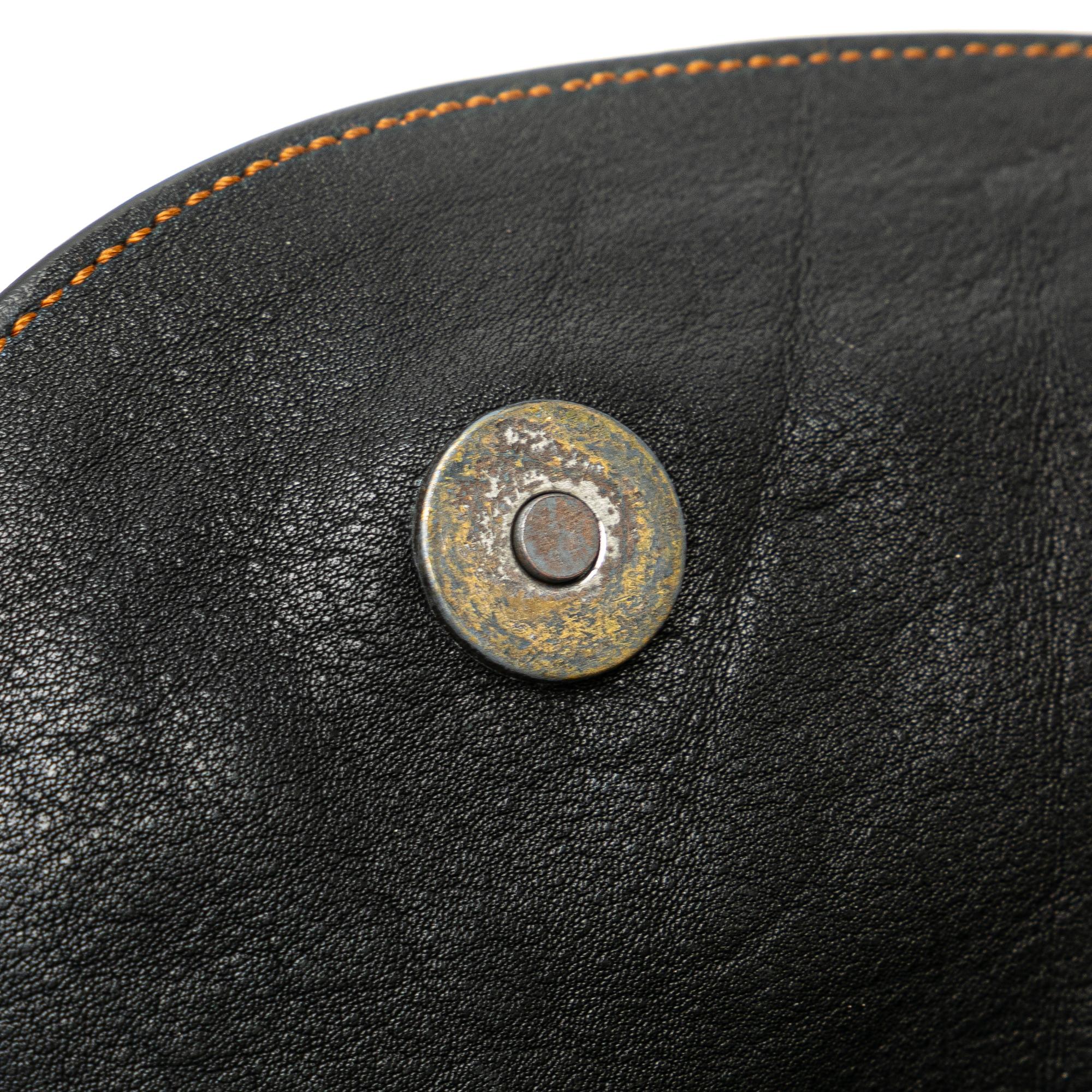 Dior Calfskin Gaucho Double Saddle Shoulder Bag (SHG-XIEEW1)