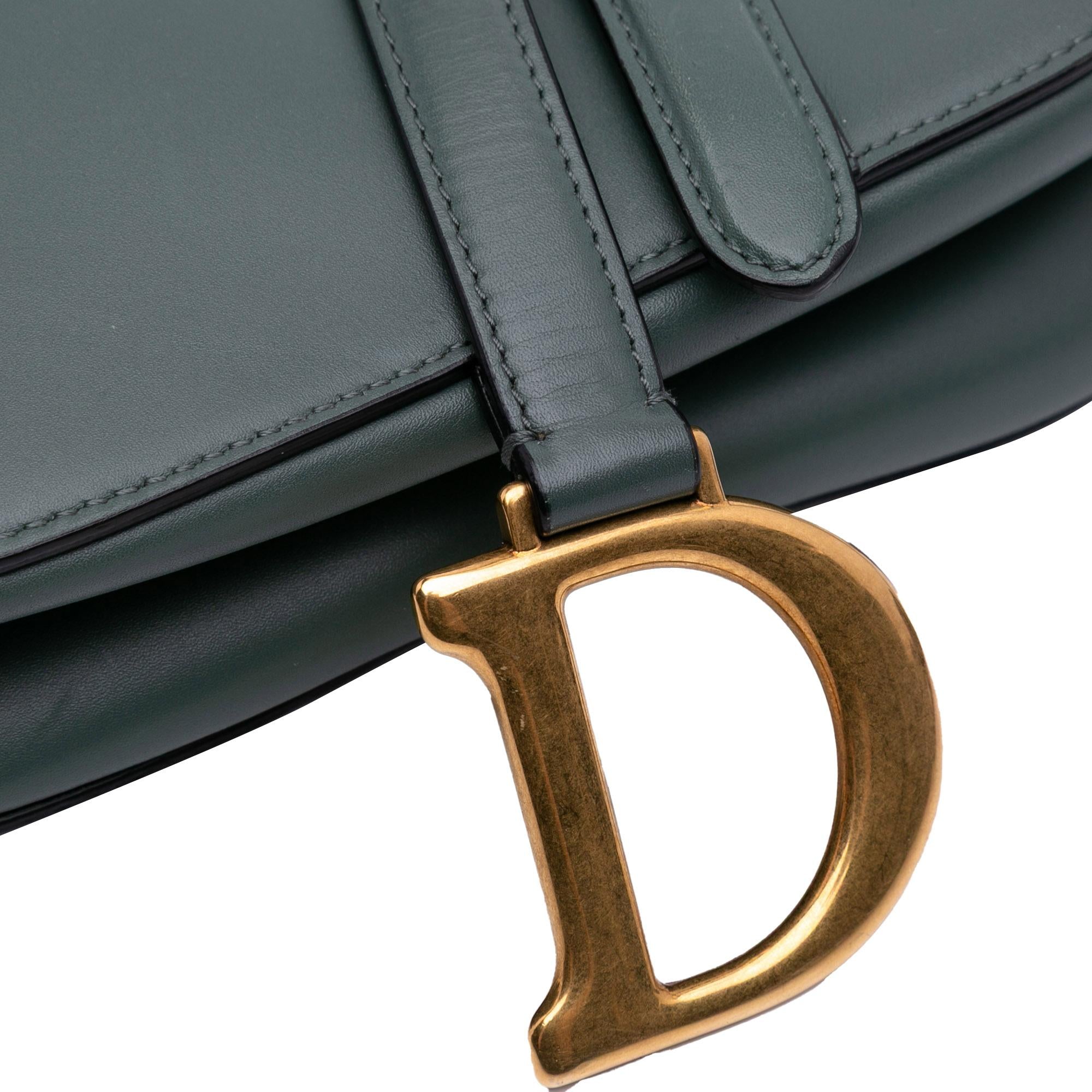 Dior Calfskin Saddle Bag