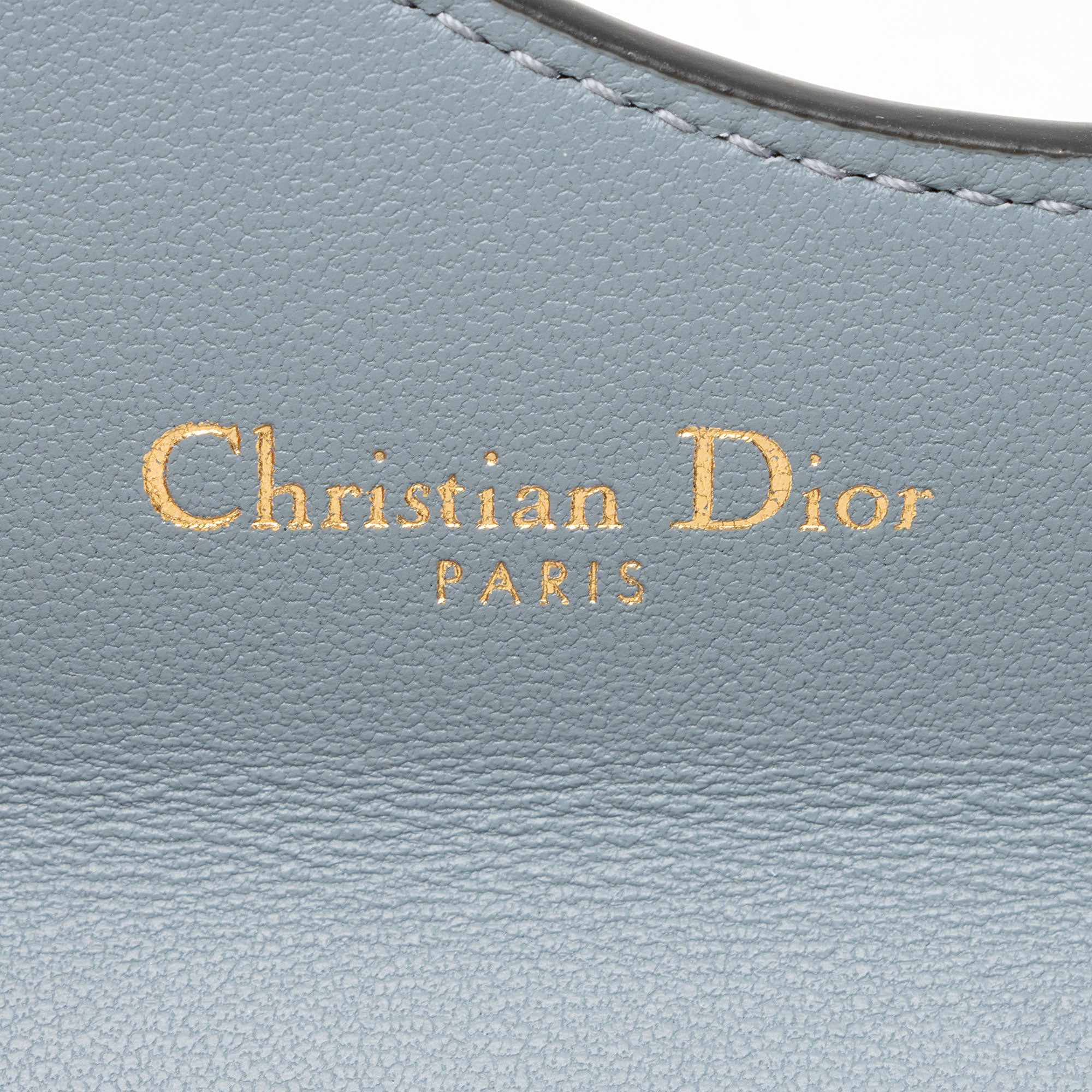 Dior Calfskin Saddle Cosmos Zipped Card Holder