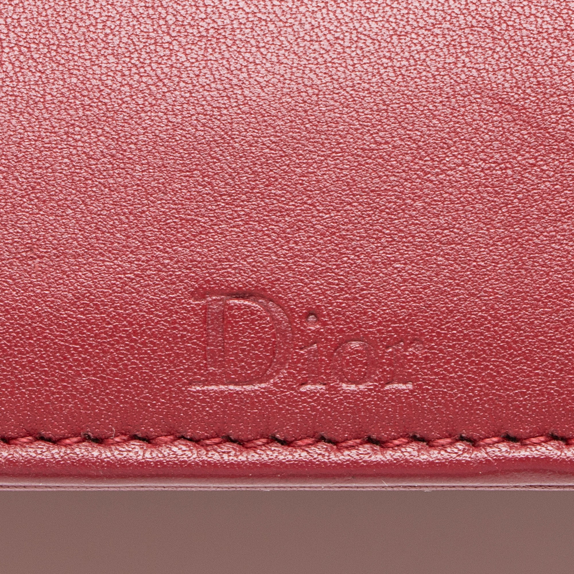 Dior Calfskin Studded Diorama Small Shoulder Bag