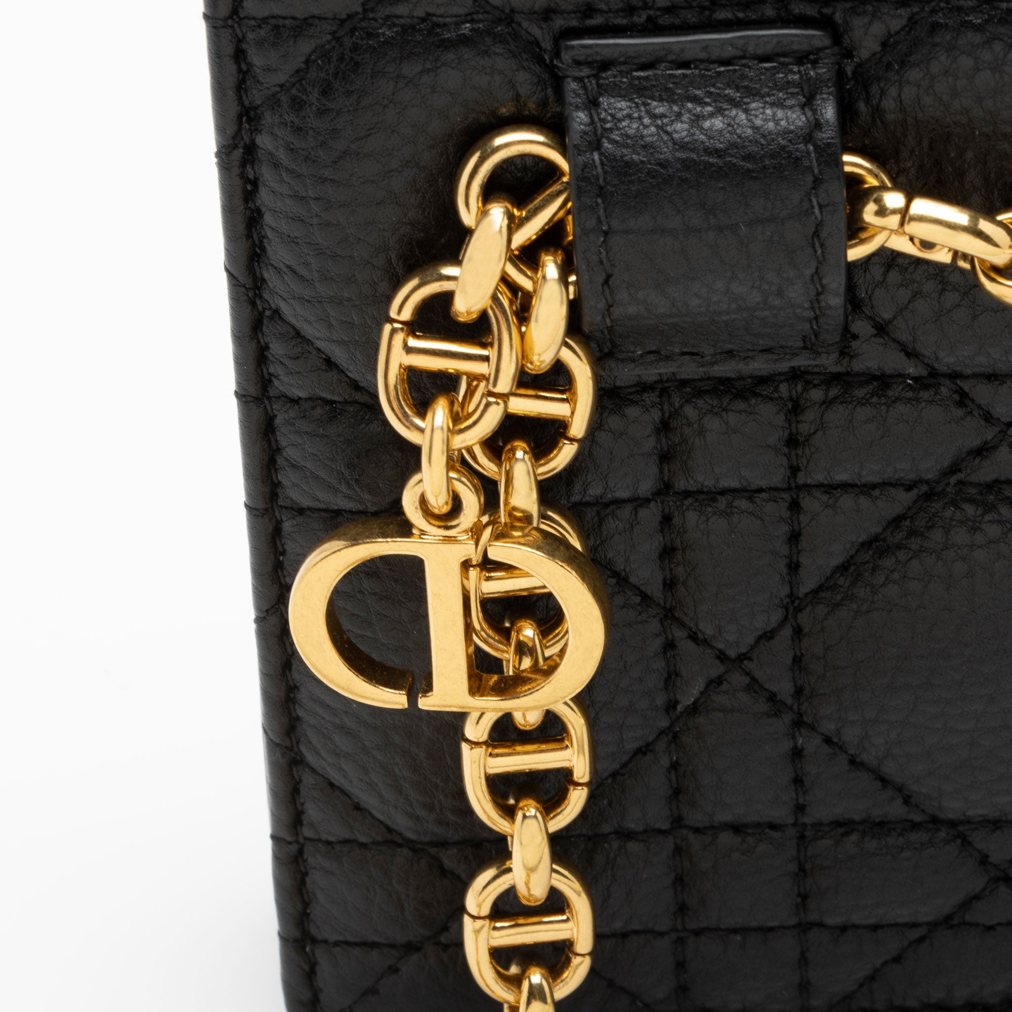 Dior Cannage Calfskin Caro Belt Bag (SHF-9vLuS0)