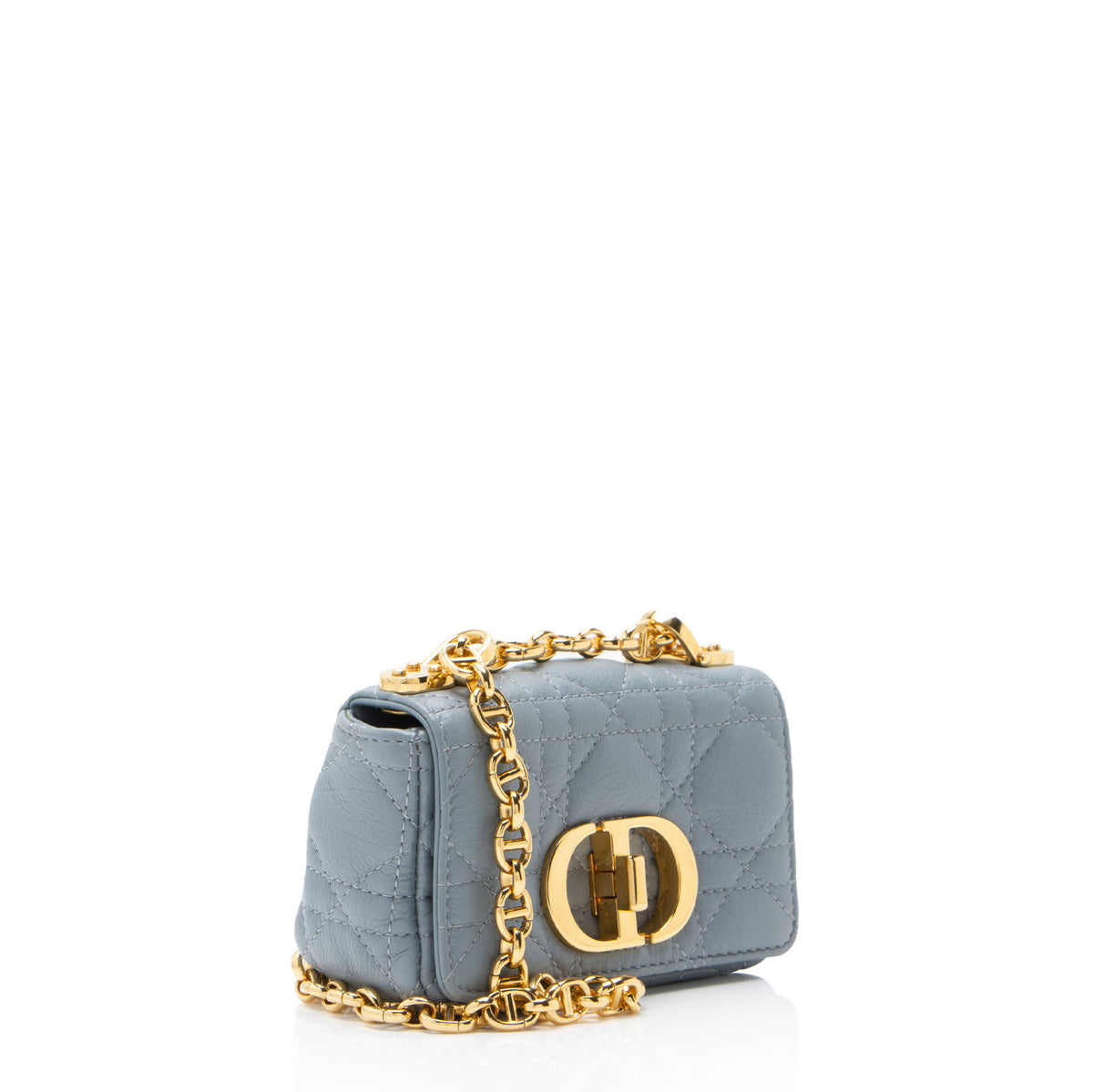 Dior Cannage Calfskin Caro Micro Bag
